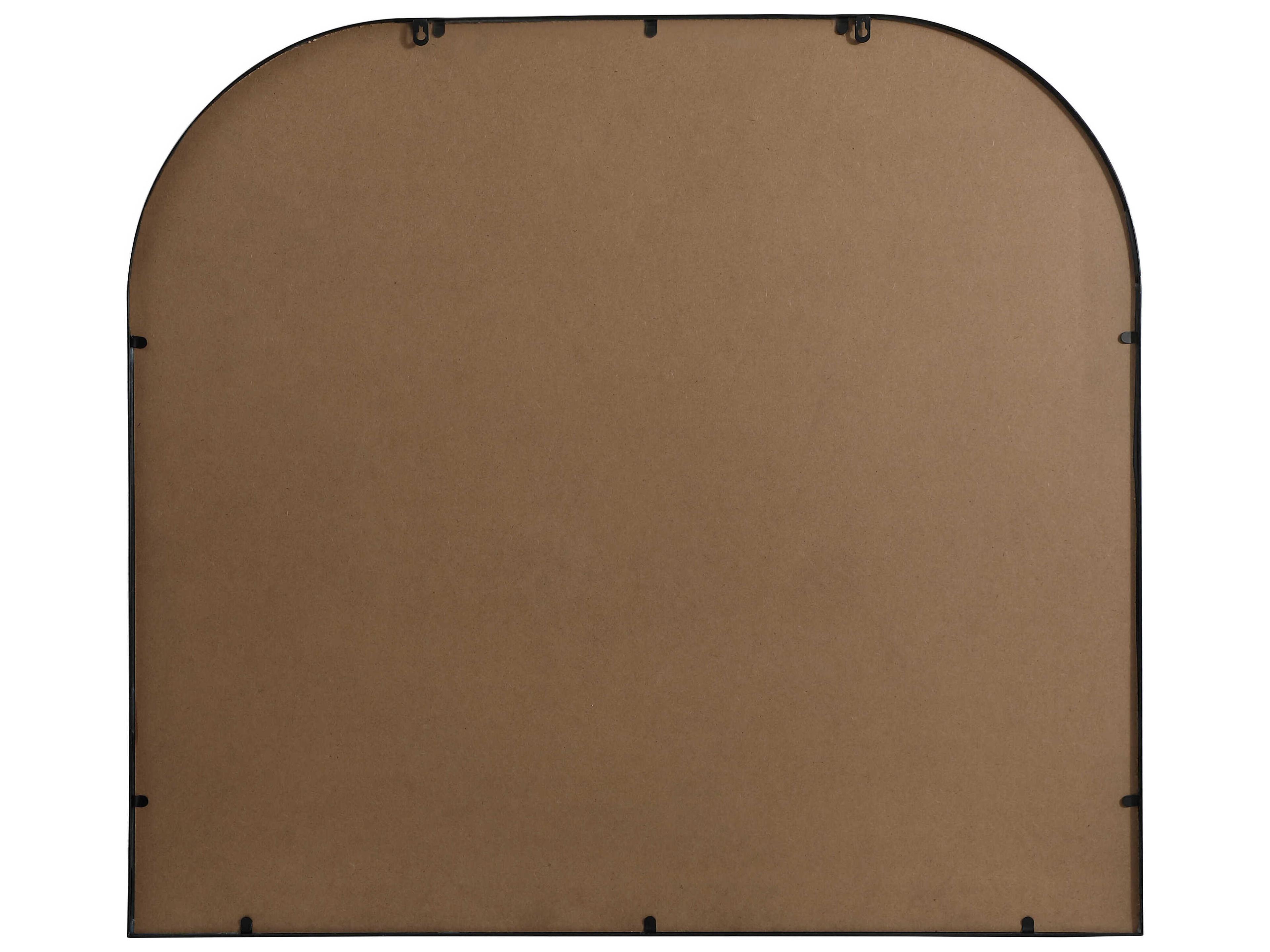 Elegant Lighting Blaire Black Arch Wall Mirror