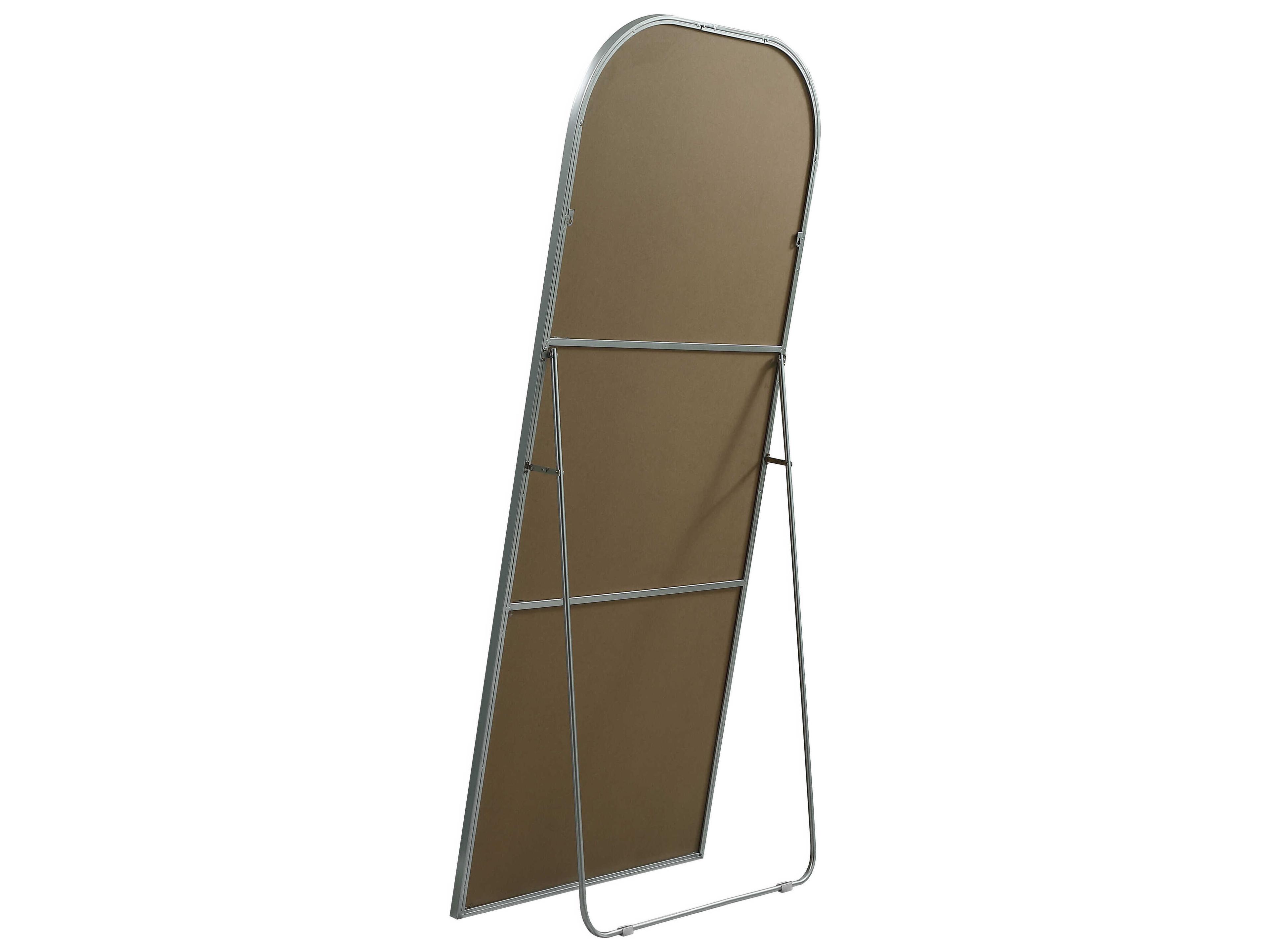 Elegant Lighting Blaire Silver Arch Floor Mirror