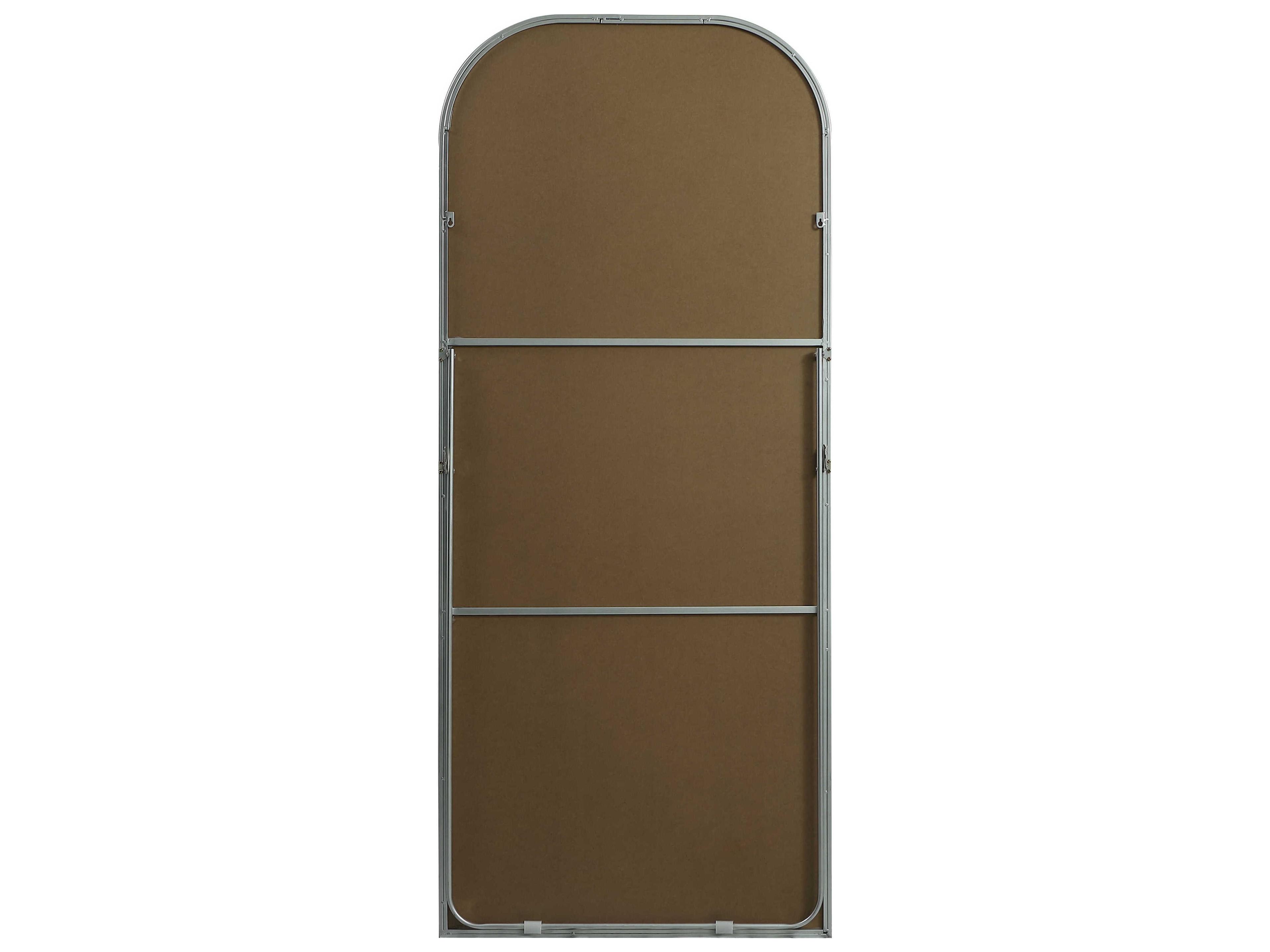 Elegant Lighting Blaire Silver Arch Floor Mirror