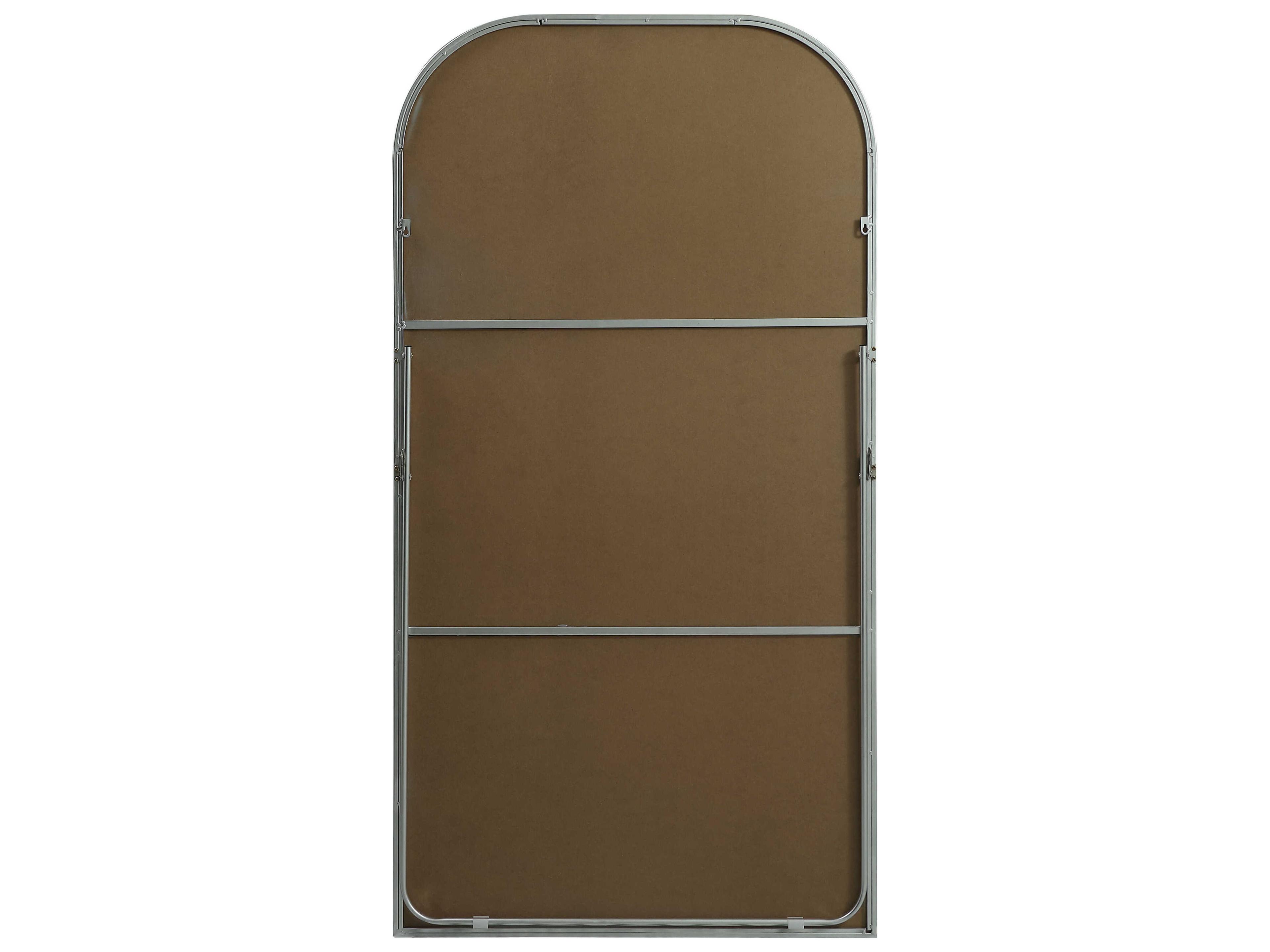 Elegant Lighting Blaire Silver Arch Floor Mirror