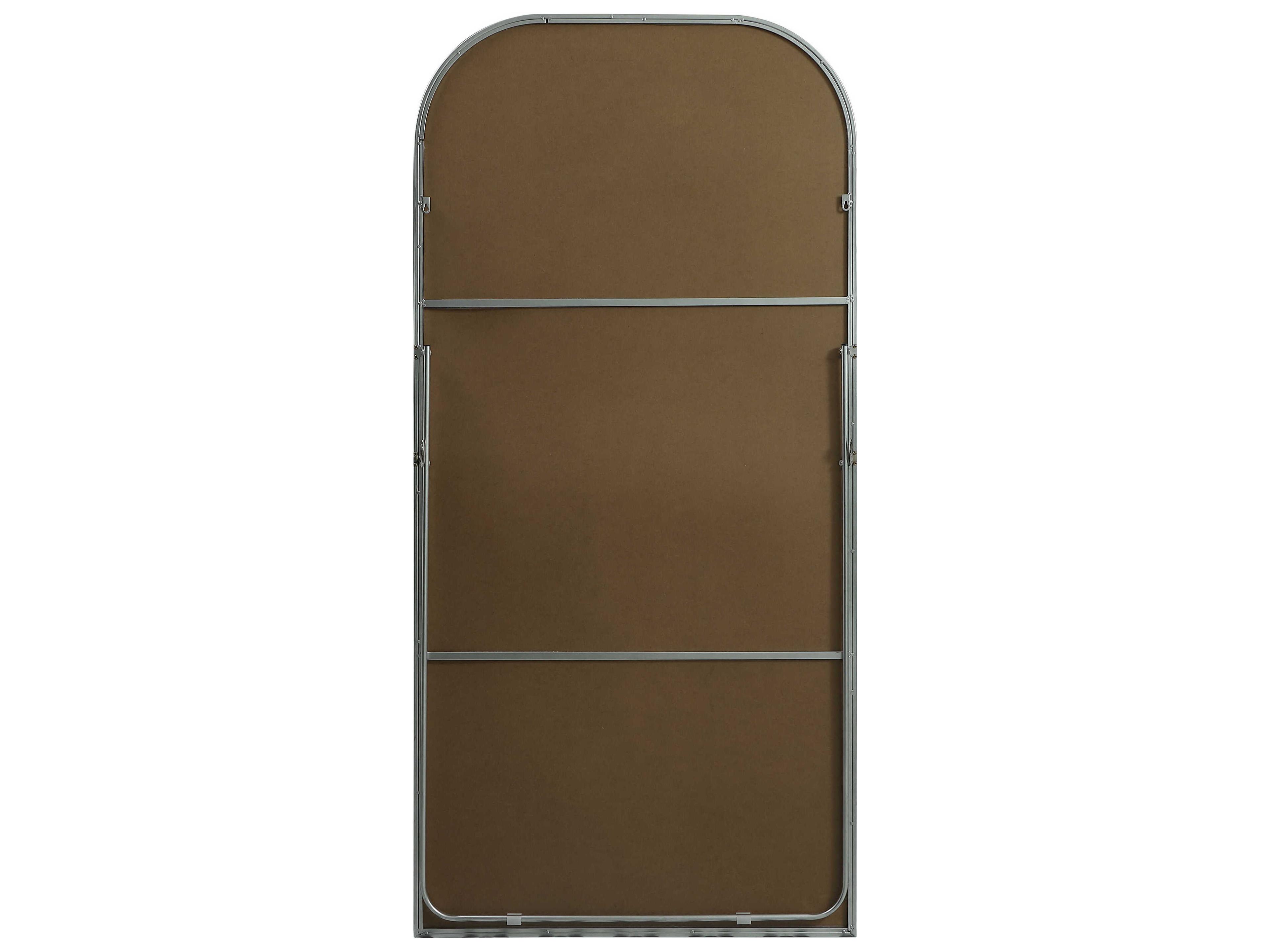 Elegant Lighting Blaire Silver Arch Floor Mirror