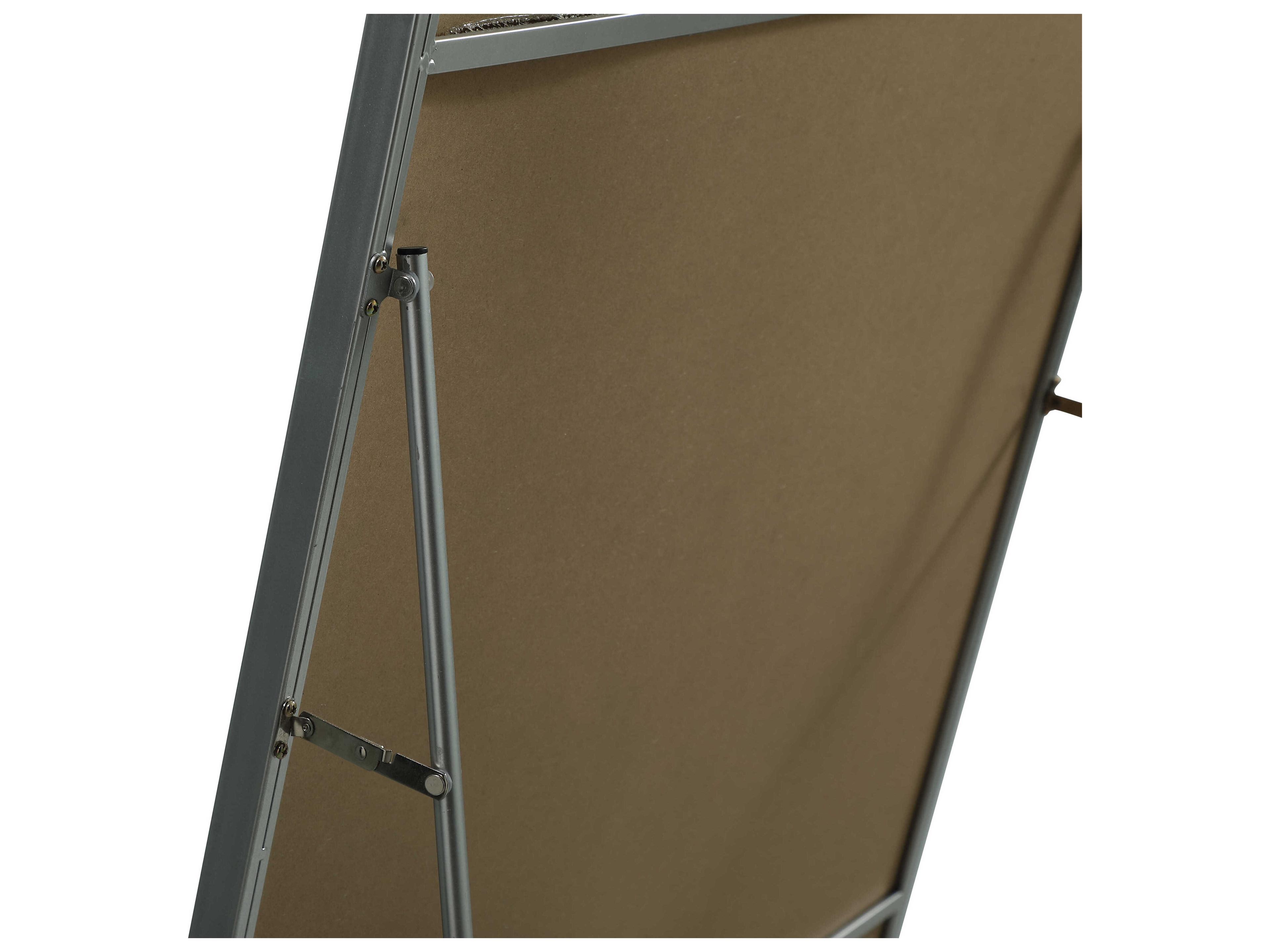 Elegant Lighting Blaire Silver Arch Floor Mirror