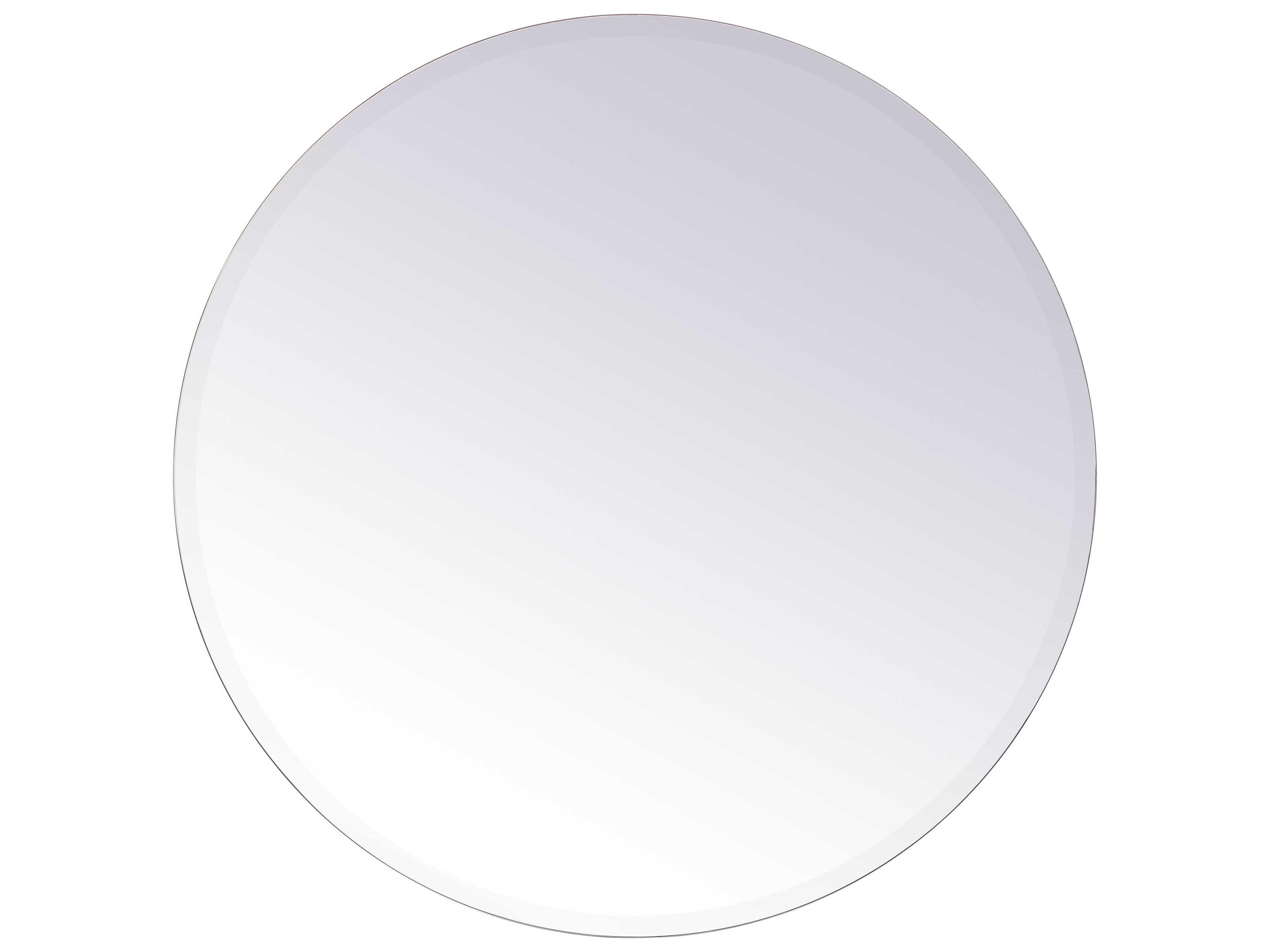 Metropolitan Clear Round Wall Mirror