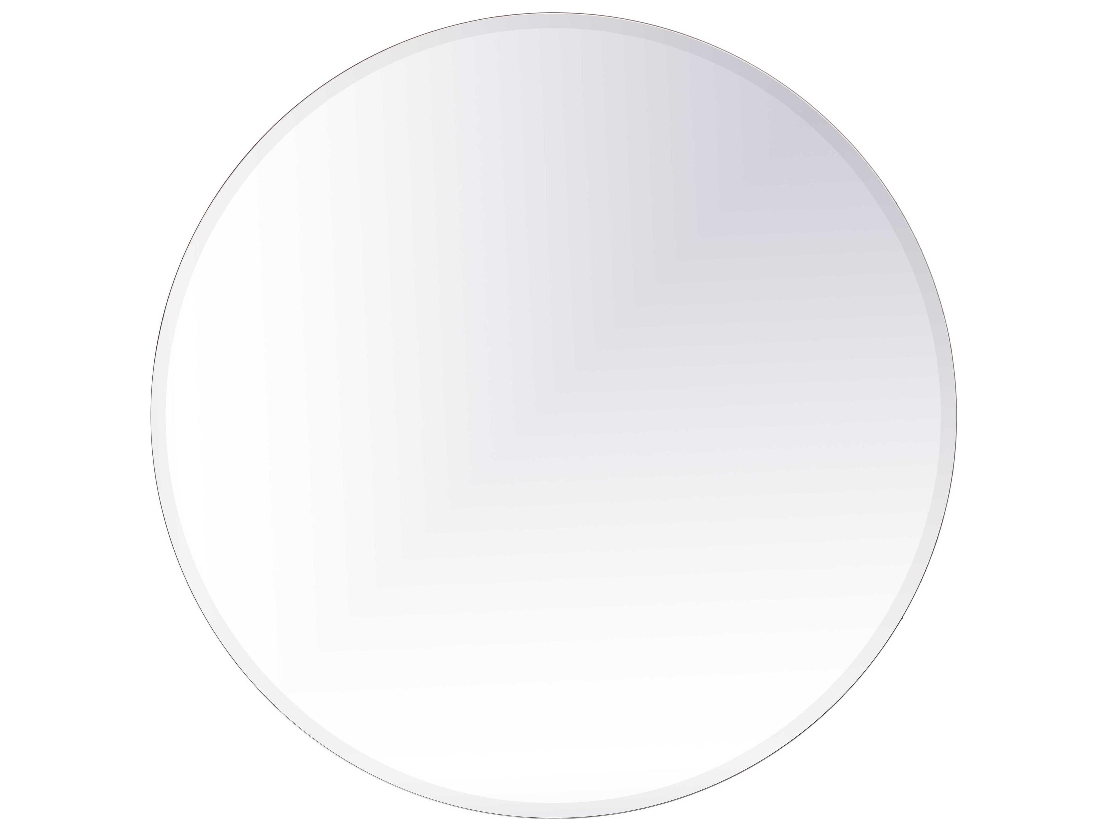 Gracin Clear Round Wall Mirror