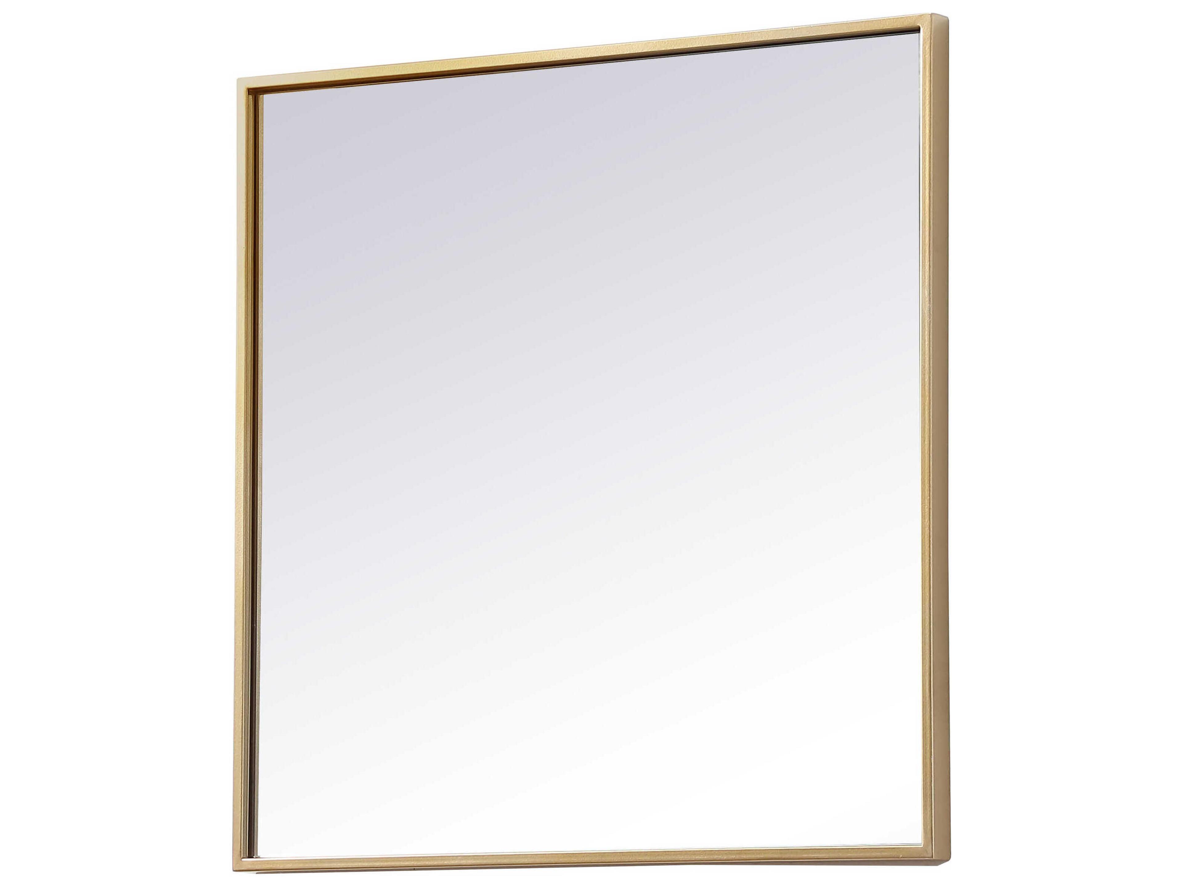 Elegant Lighting Eternity Square Wall Mirror