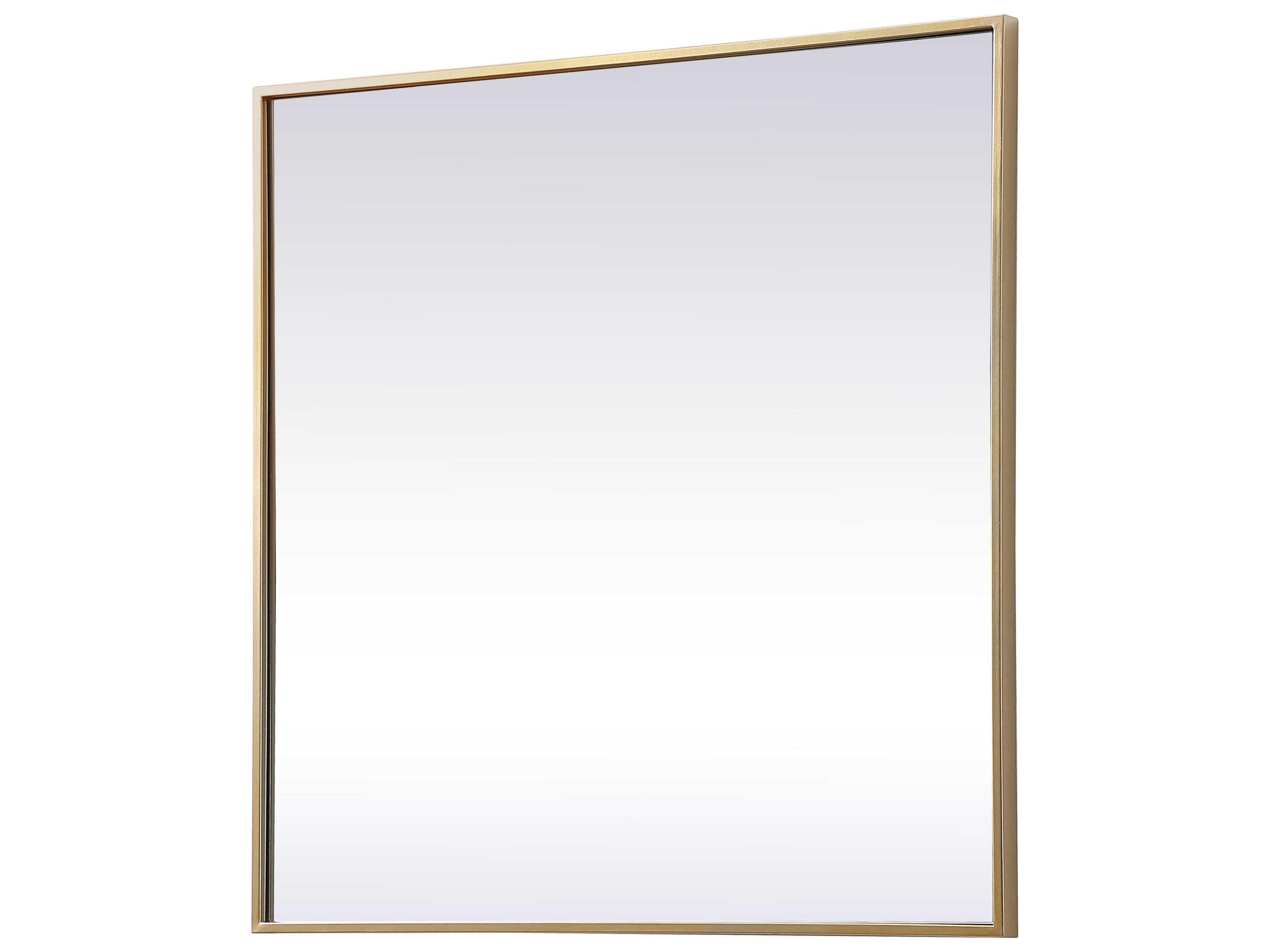 Elegant Lighting Eternity Square Wall Mirror