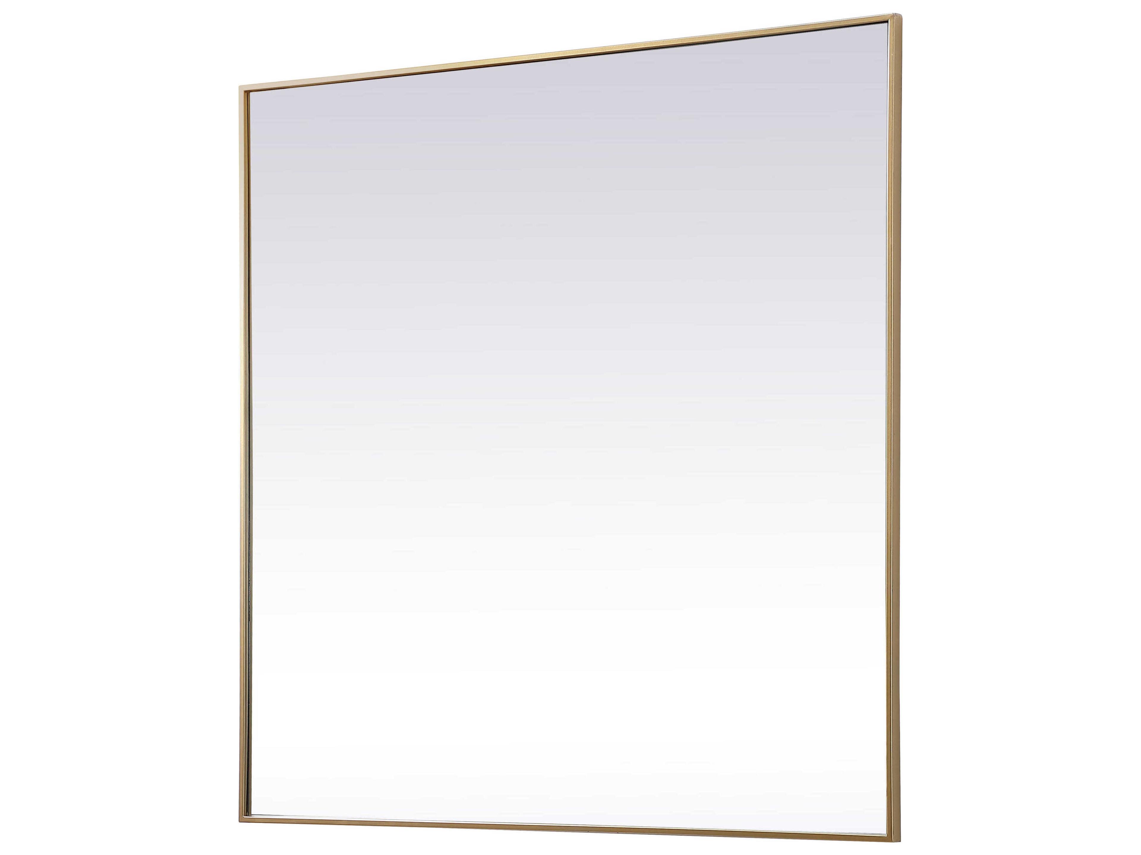 Elegant Lighting Eternity Square Wall Mirror