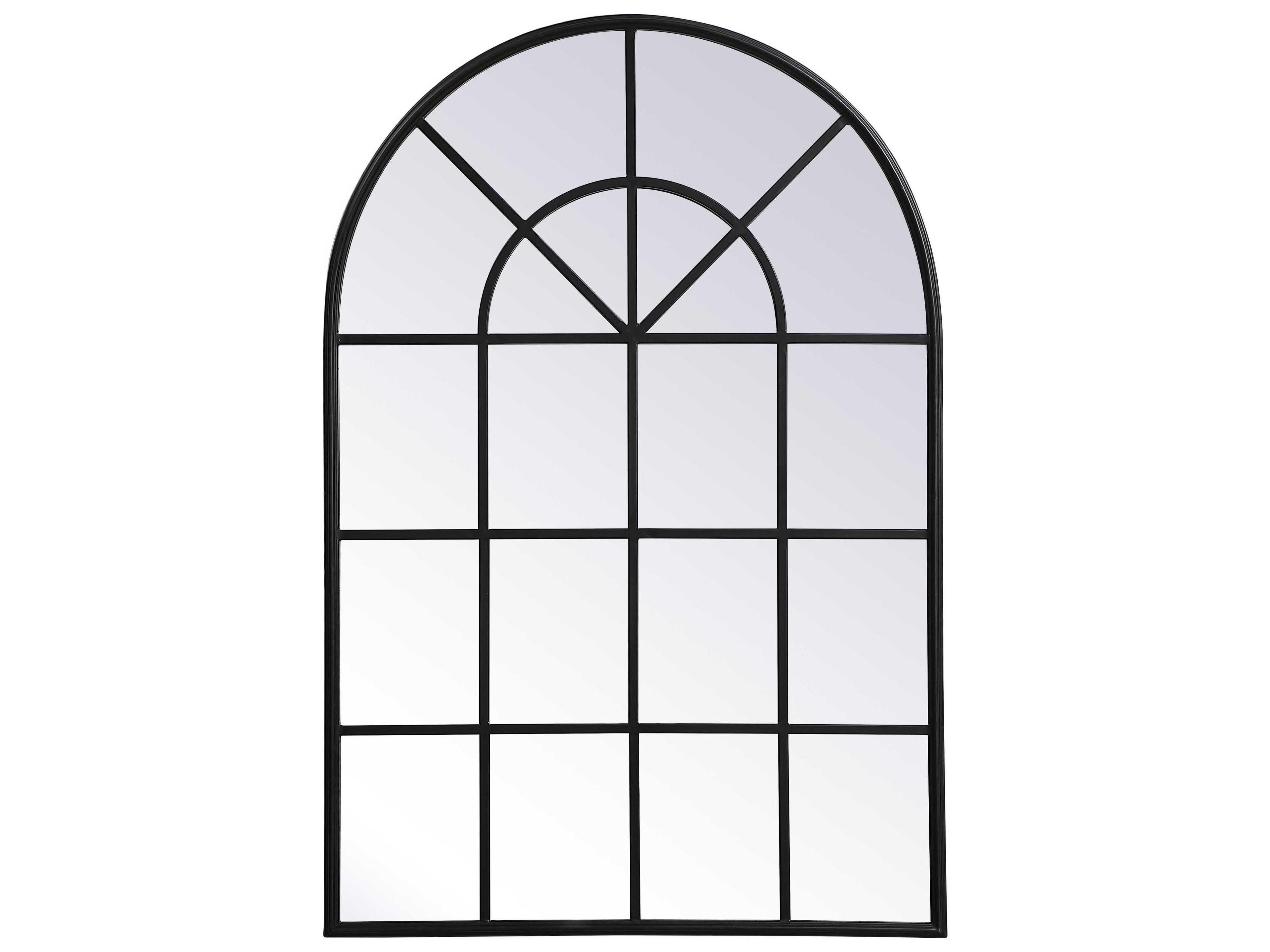 Motif Black Wall Mirror