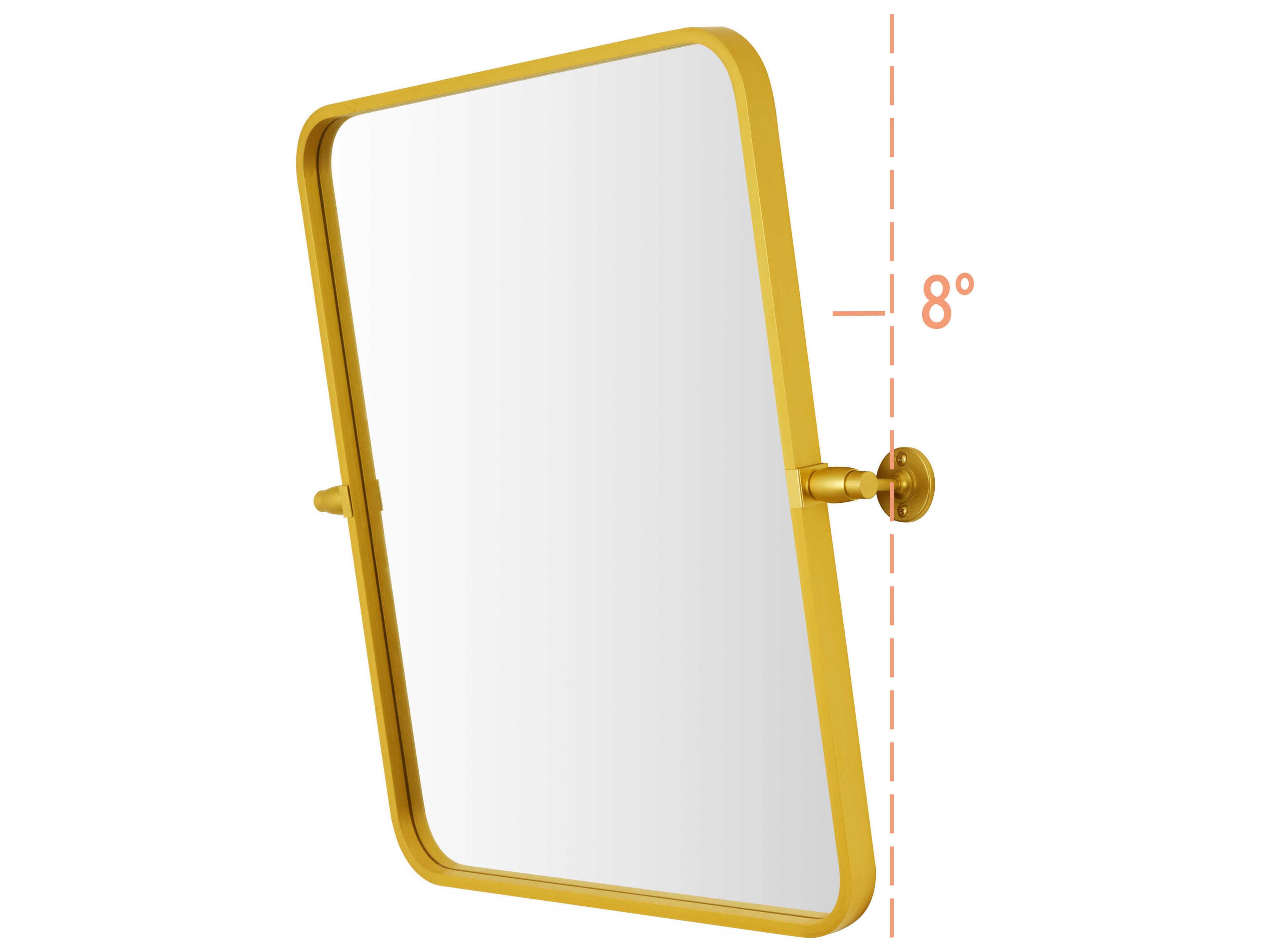 Elegant Lighting Everly Rectangular Wall Mirror