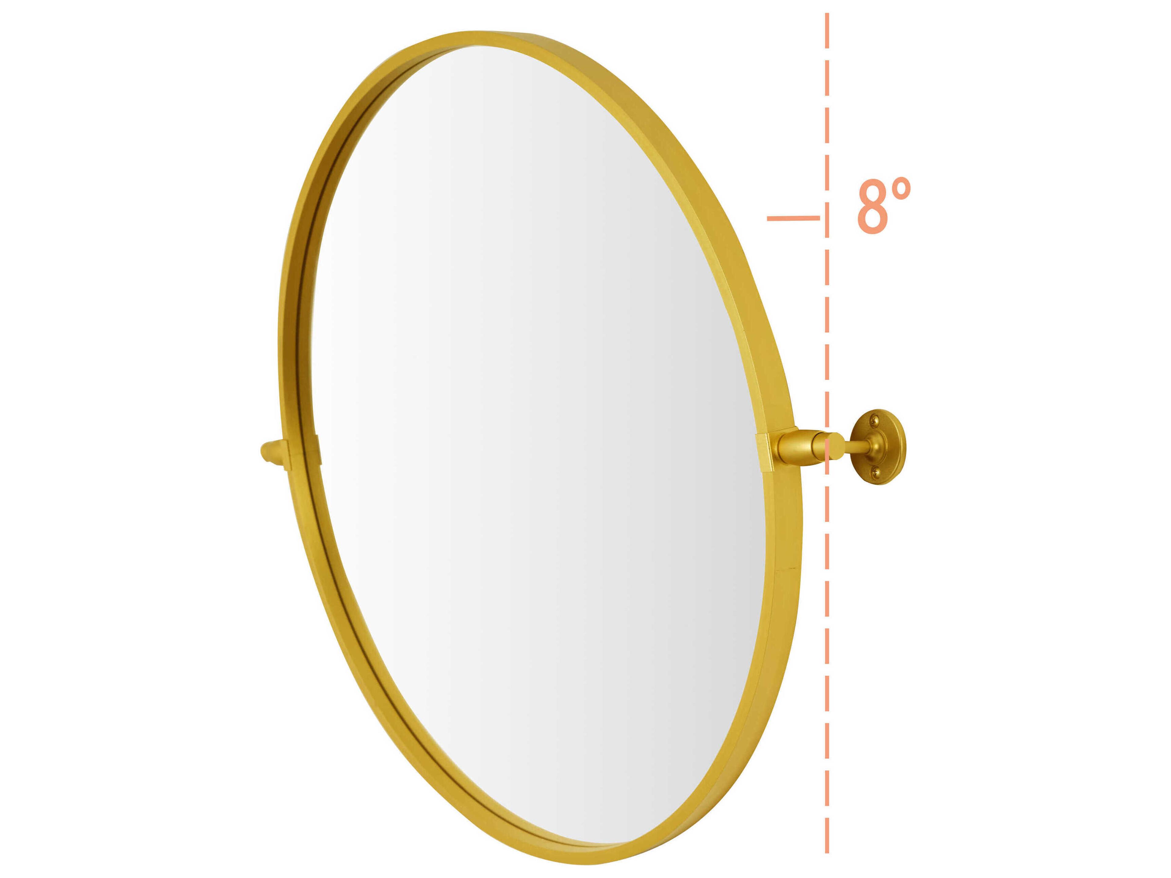 Elegant Lighting Everly Round Wall Mirror