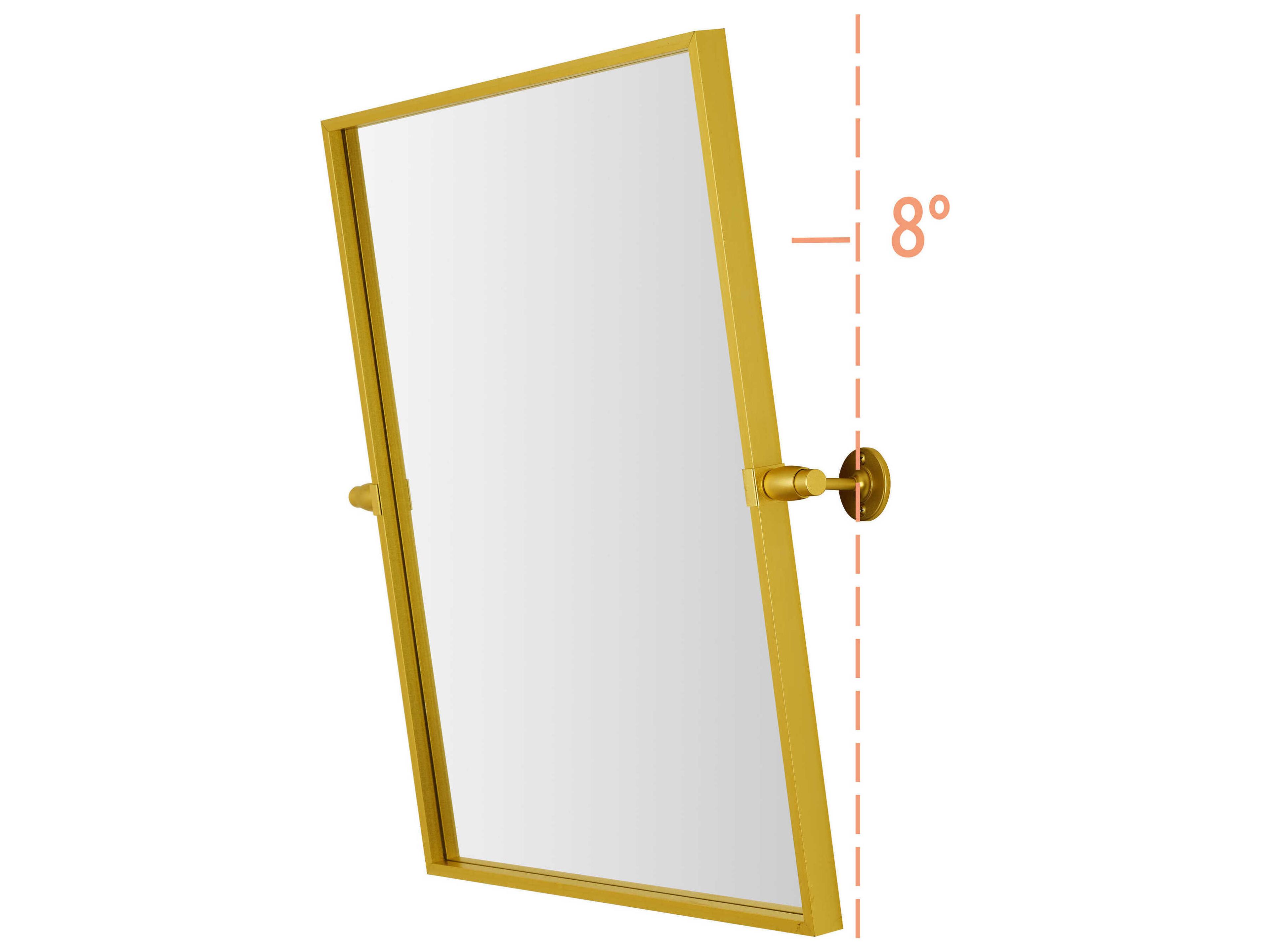 Elegant Lighting Everly Rectangular Wall Mirror
