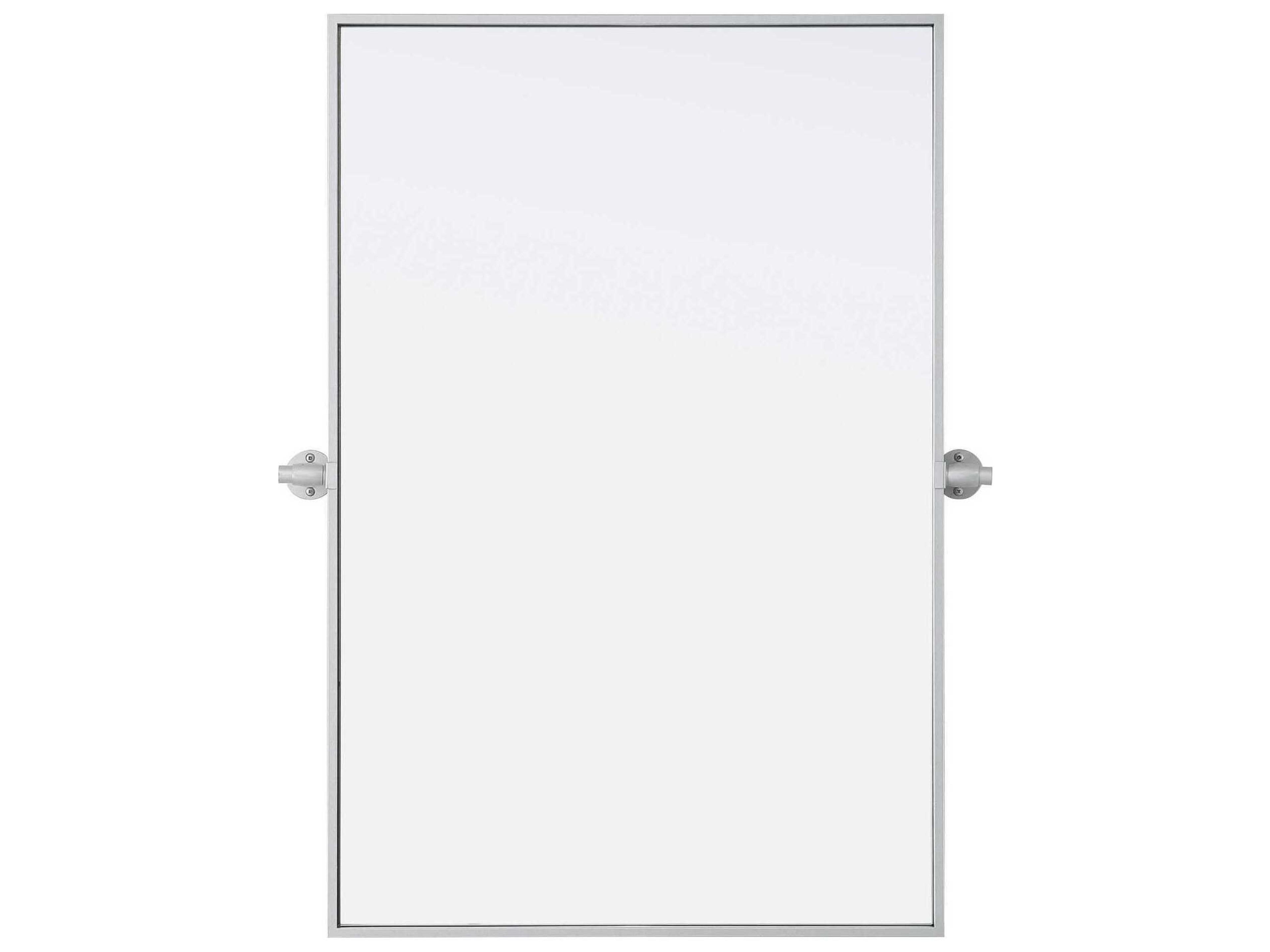 Amoura Silver Rectangular Wall Mirror