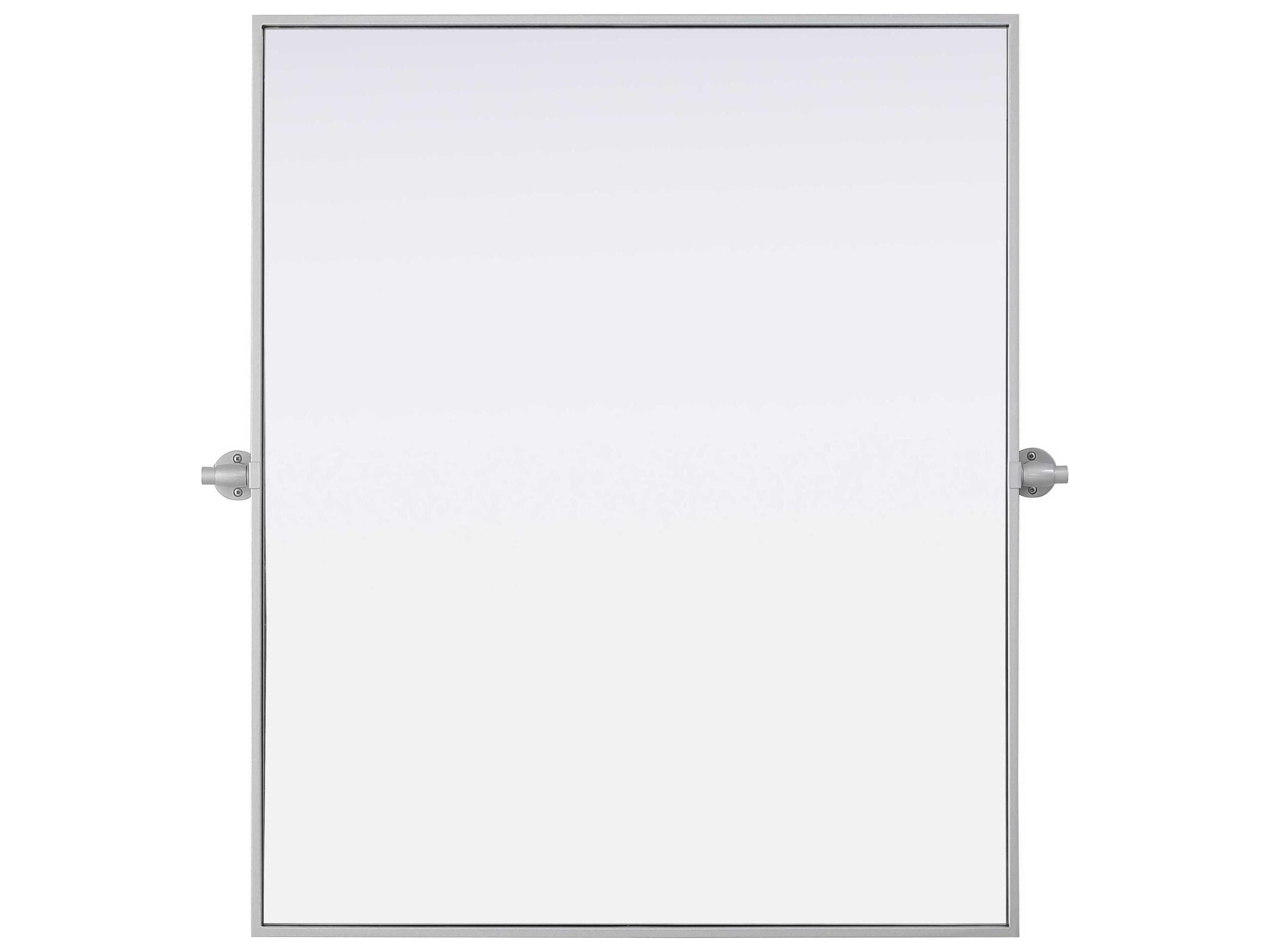 Amoura Silver Rectangular Wall Mirror
