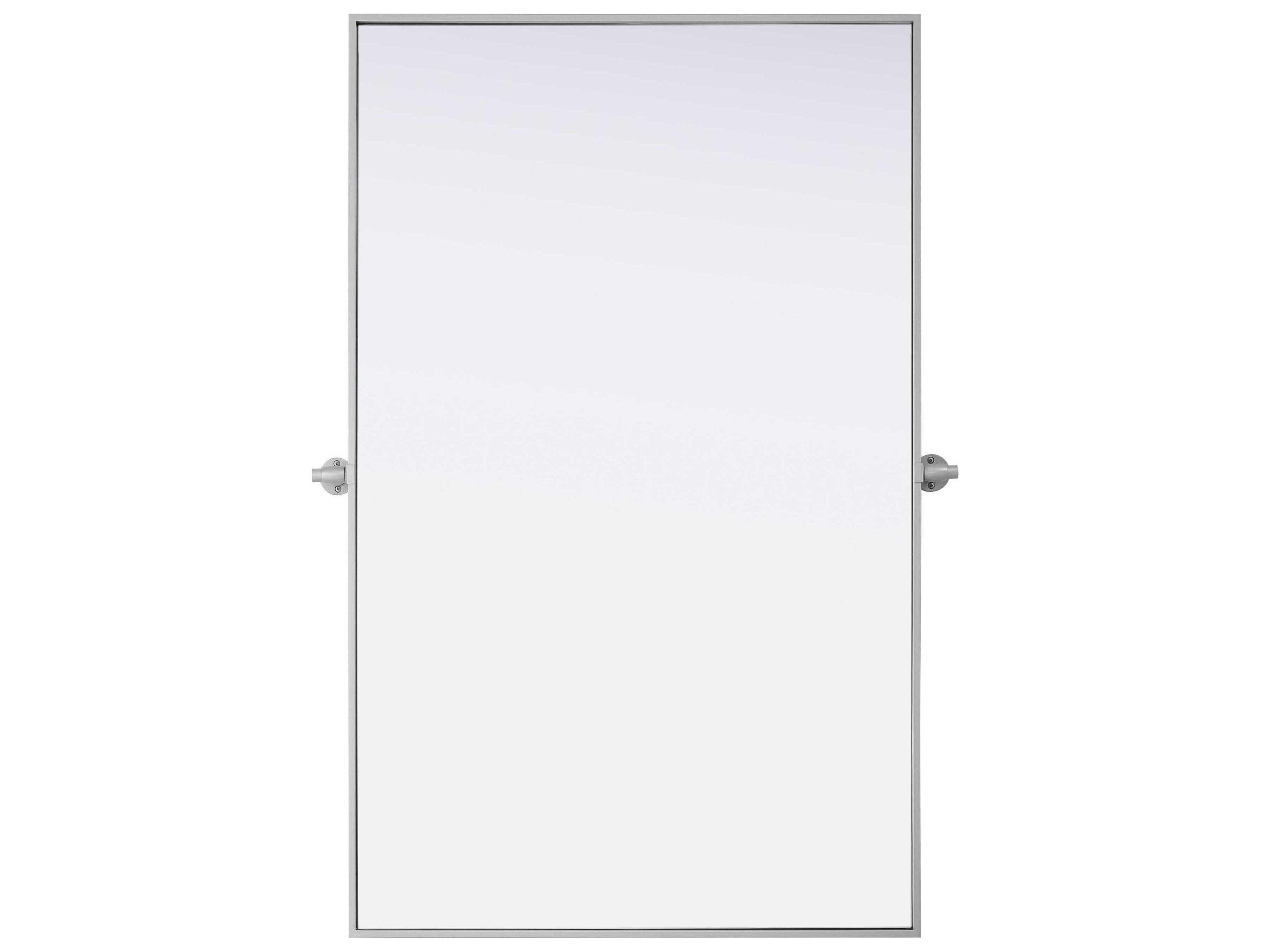 Amoura Silver Rectangular Wall Mirror