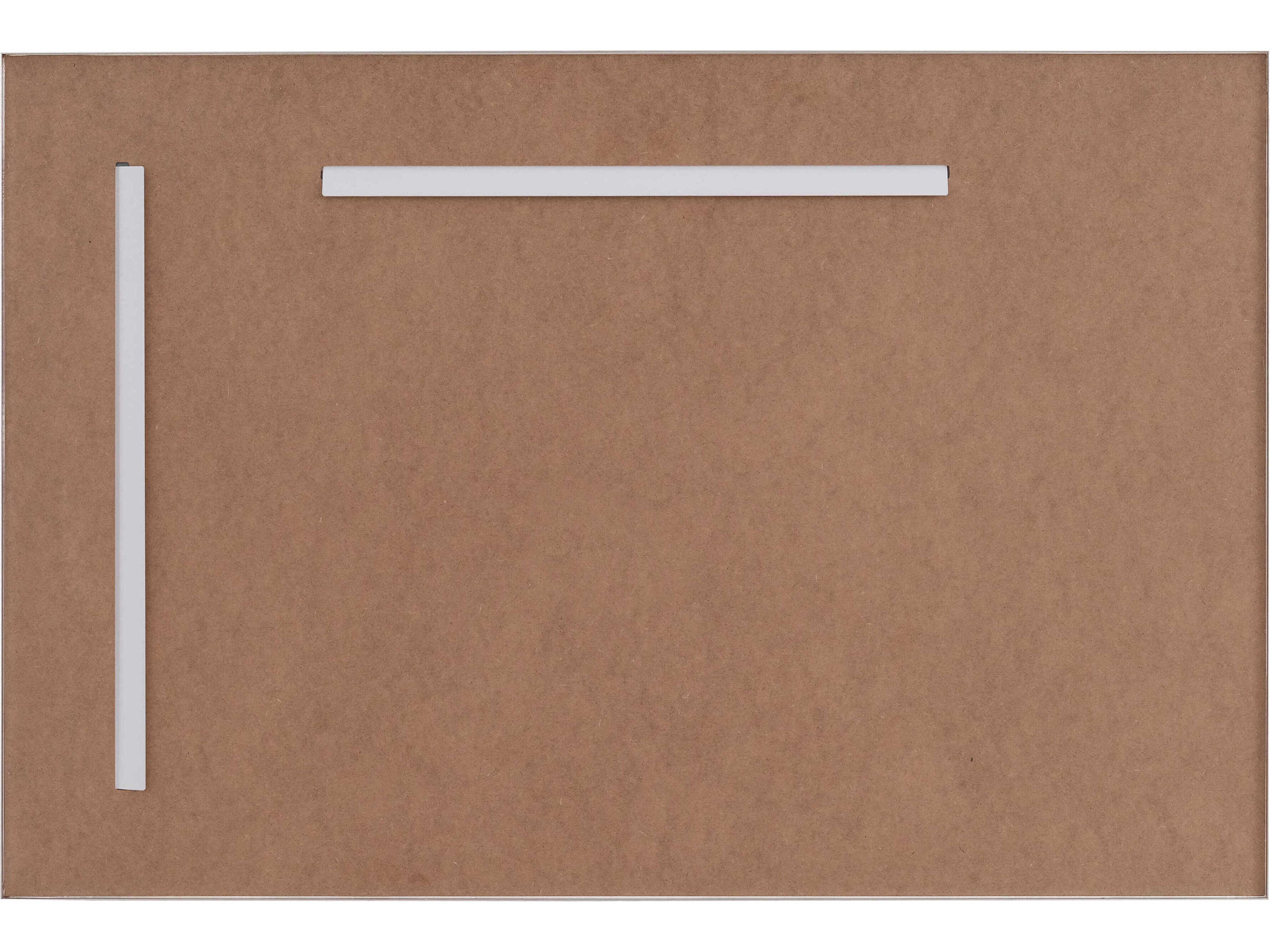 Elegant Lighting Grace Silver Rectangular Wall Mirror