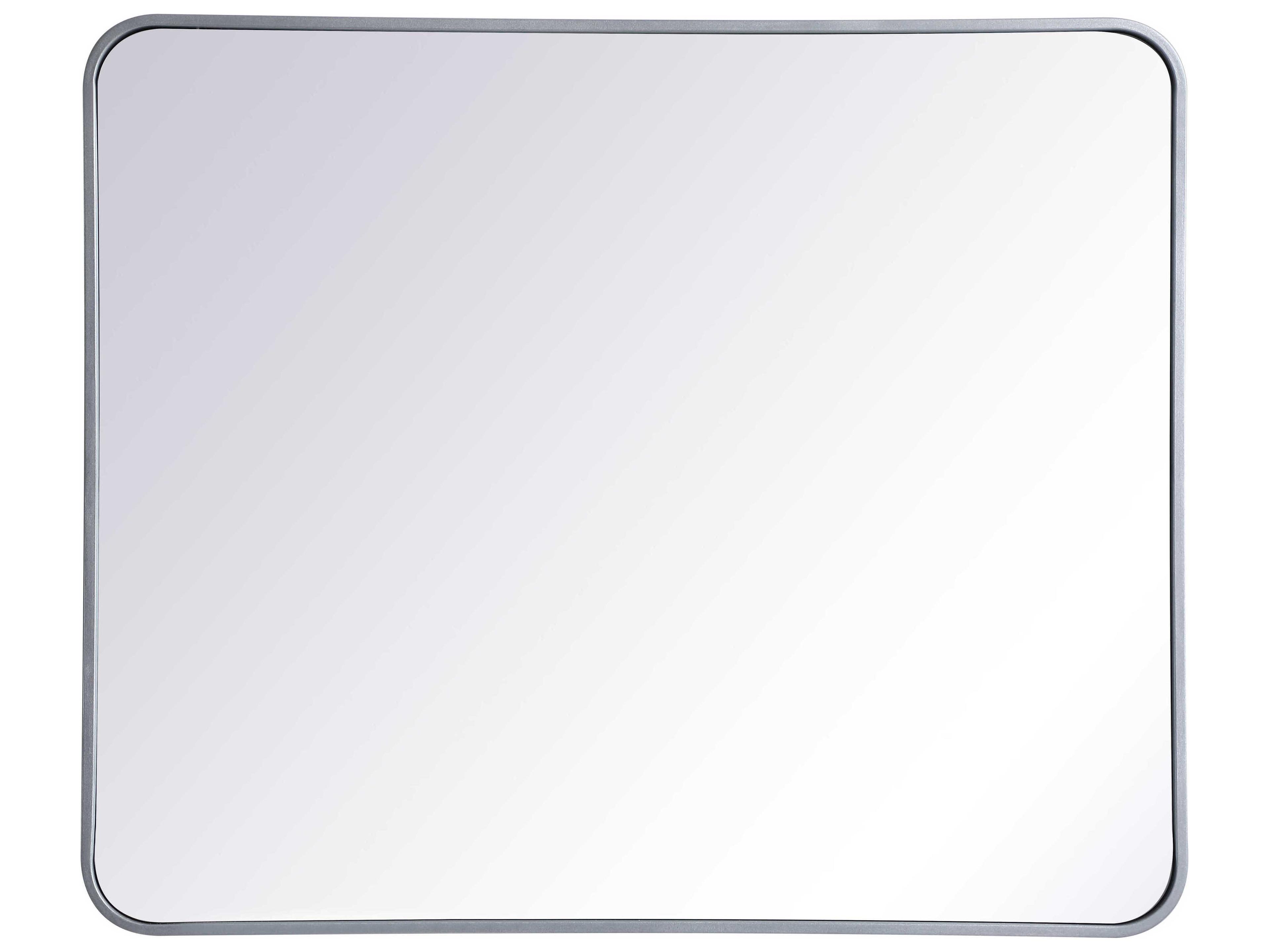Evermore Silver Rectangular Wall Mirror