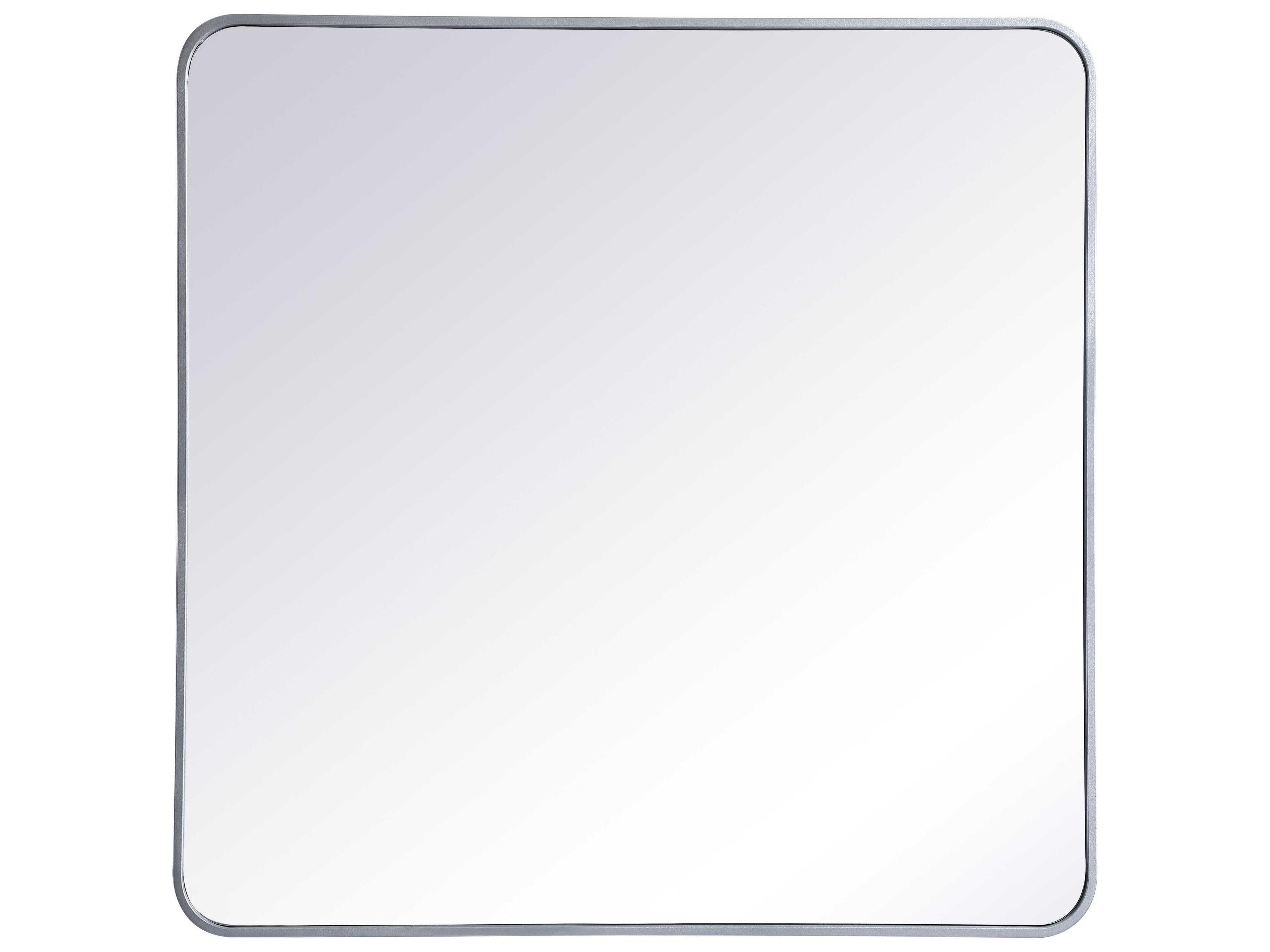 Evermore Silver Rectangular Wall Mirror