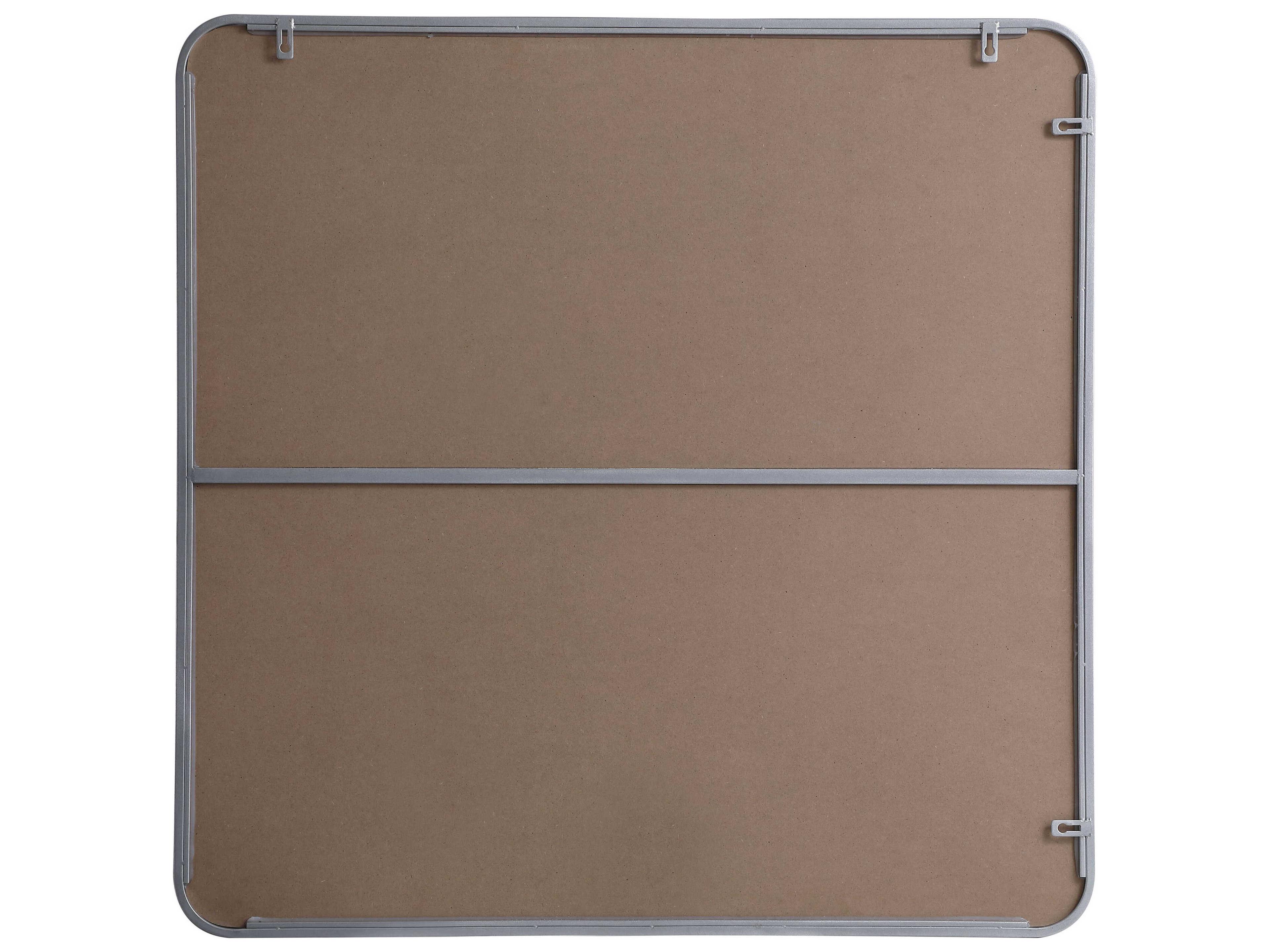 Elegant Lighting Evermore Silver Rectangular Wall Mirror