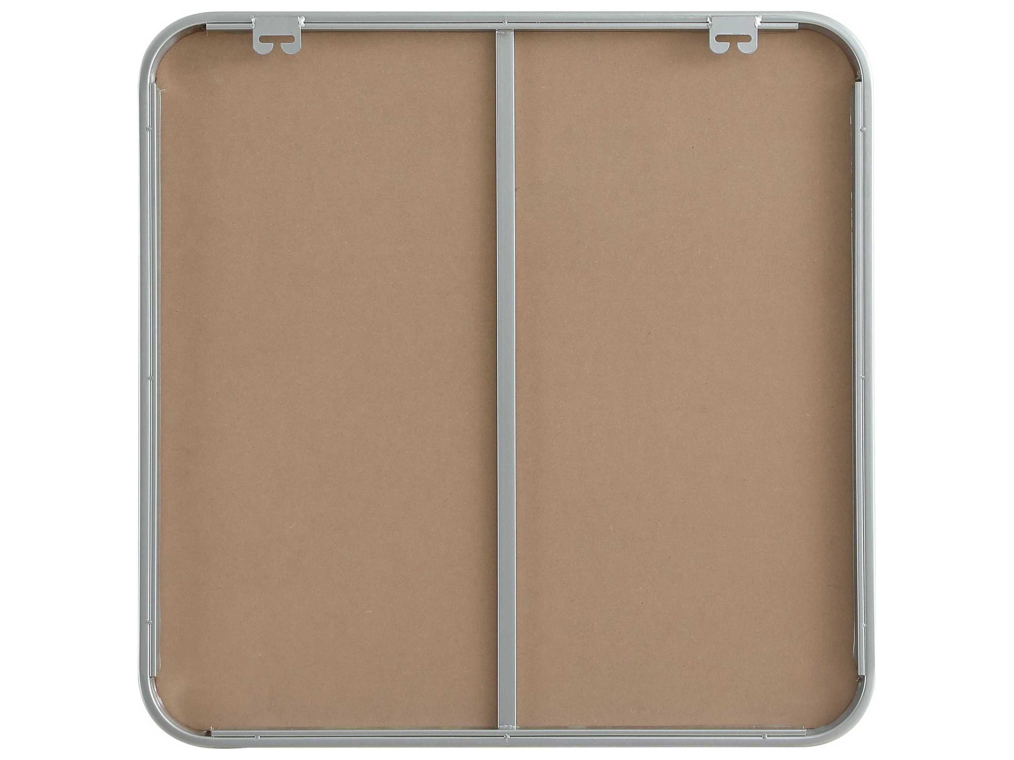 Elegant Lighting Remy Silver Square Wall Mirror