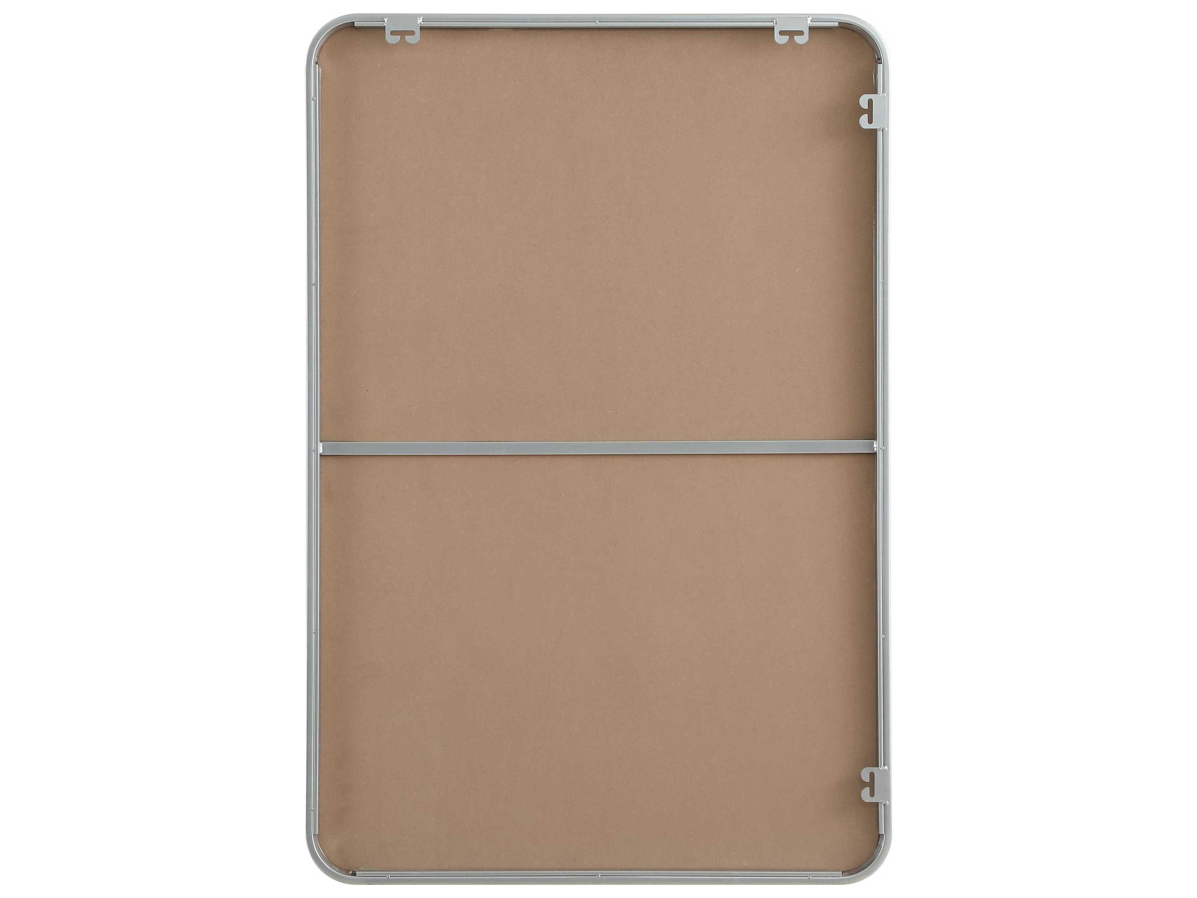 Elegant Lighting Remy Silver Rectangular Wall Mirror