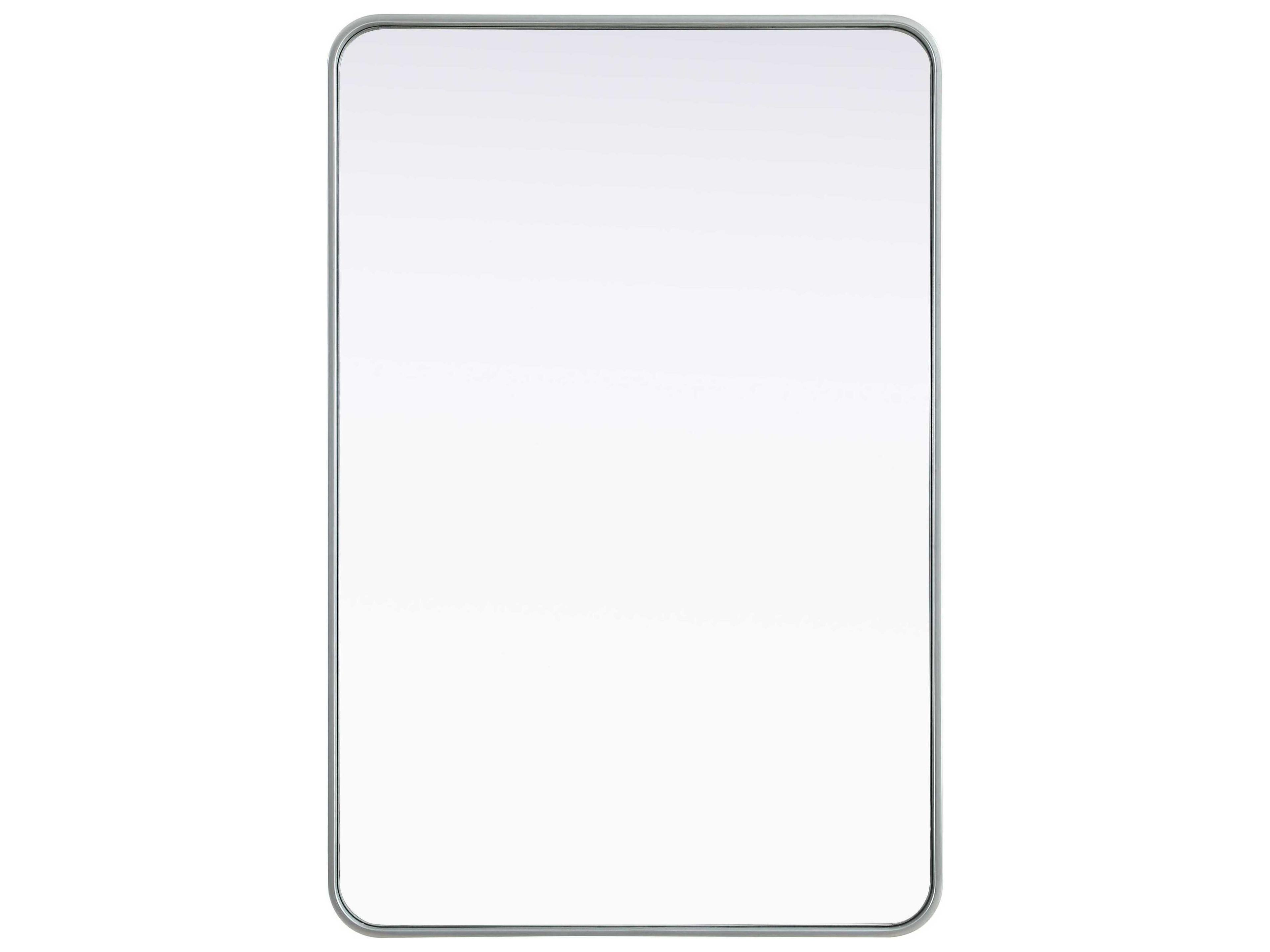 Remy Silver Rectangular Wall Mirror