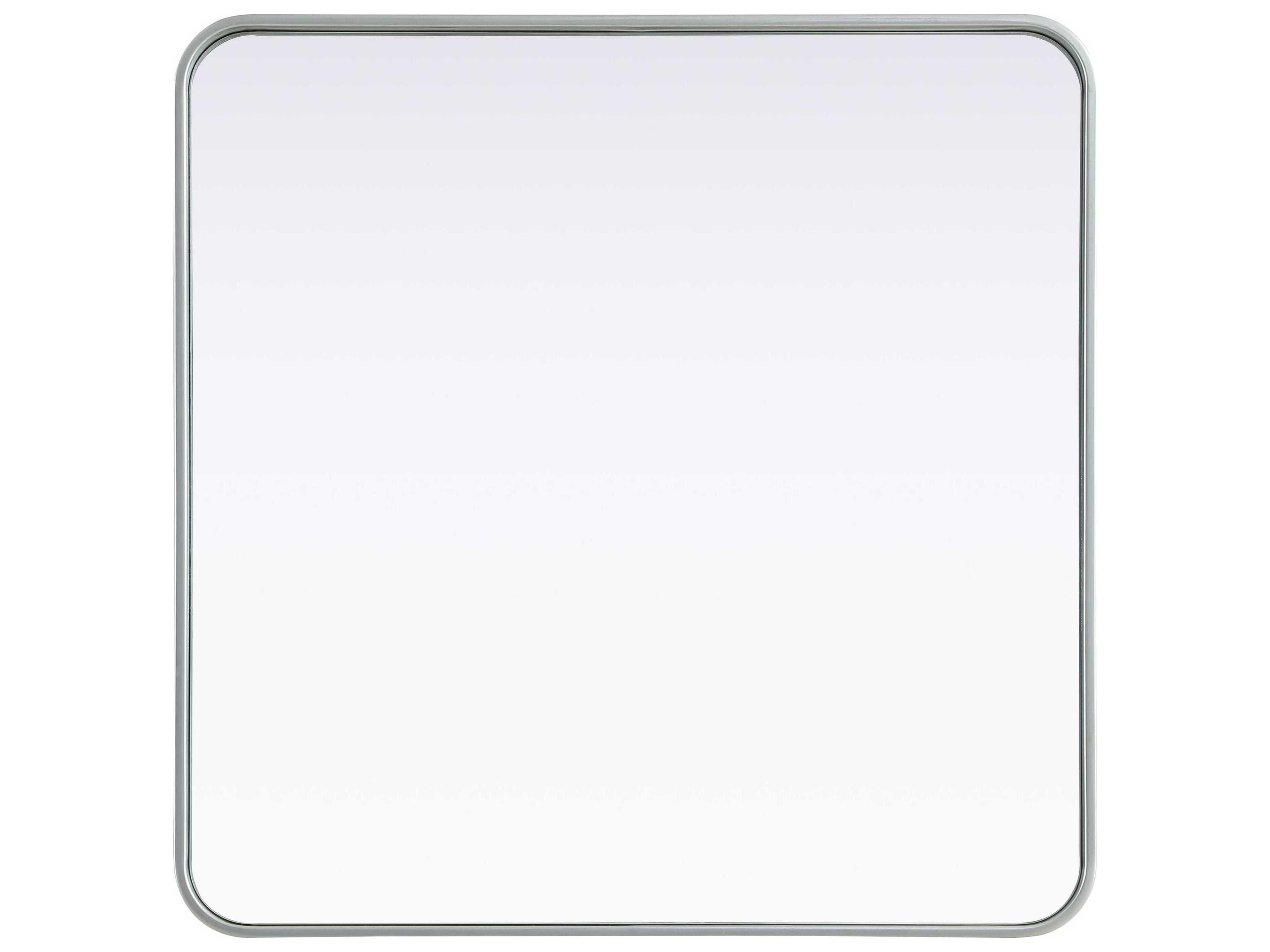 Remy Silver Square Wall Mirror
