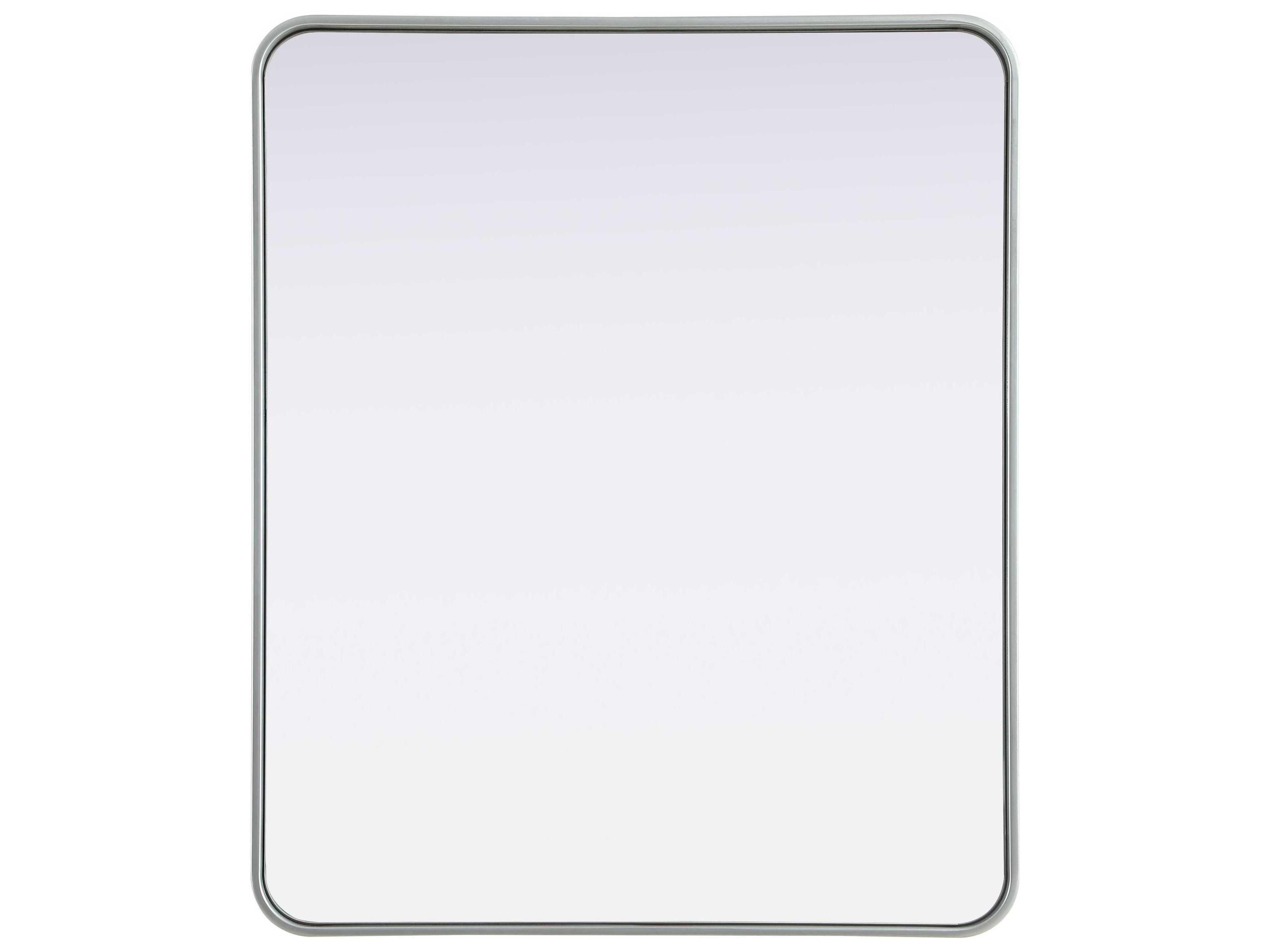 Remy Silver Rectangular Wall Mirror