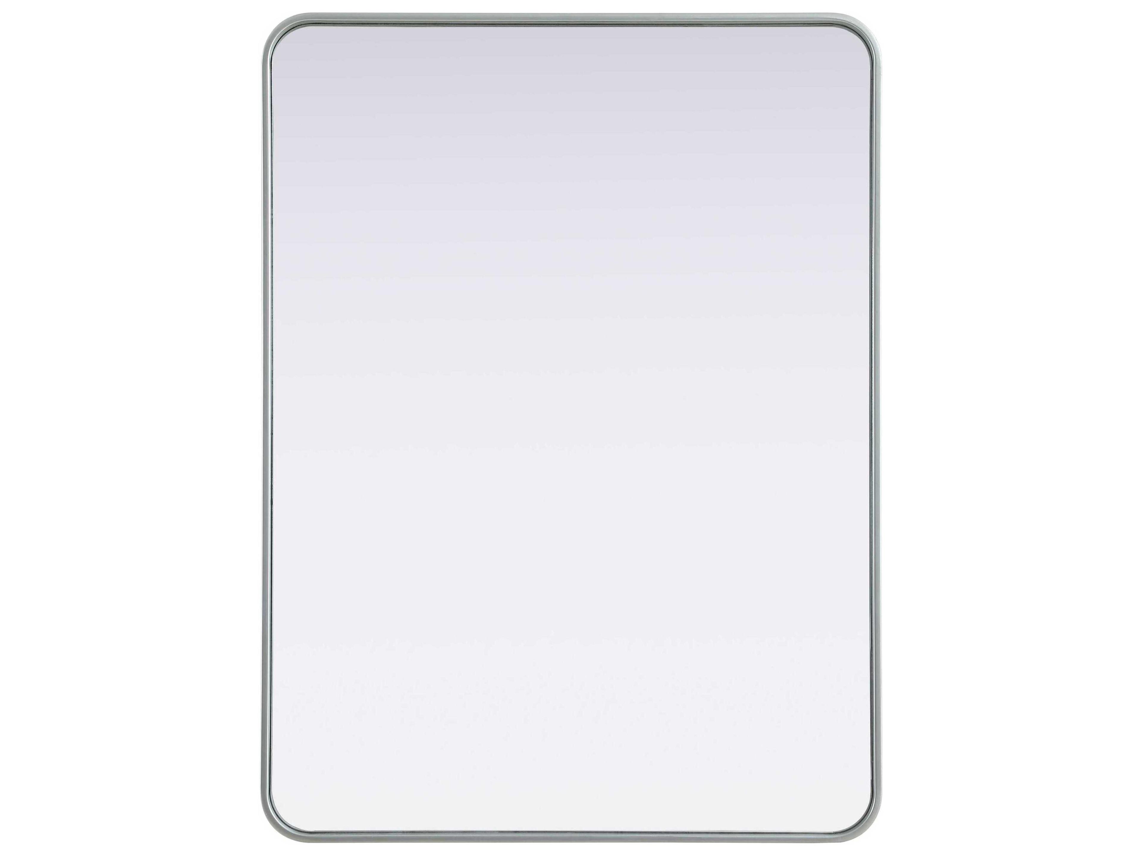 Remy Silver Rectangular Wall Mirror