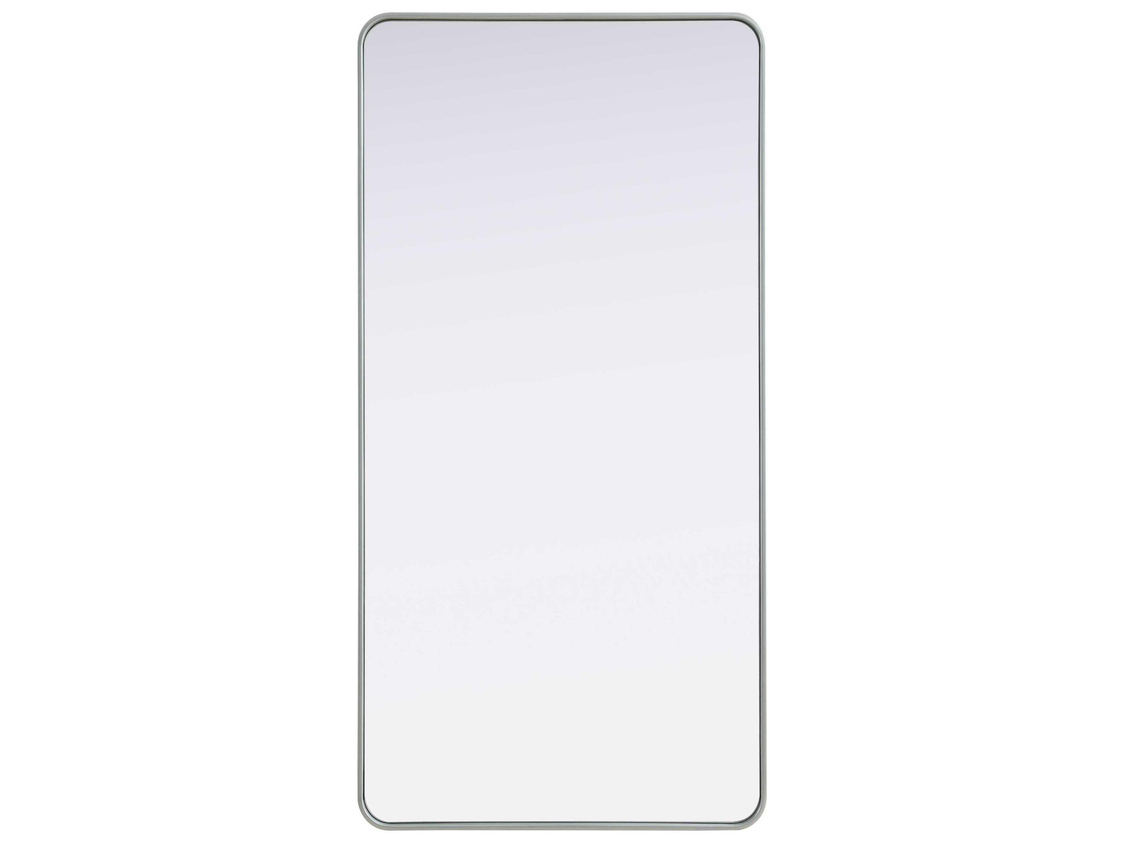Remy Silver Rectangular Wall Mirror