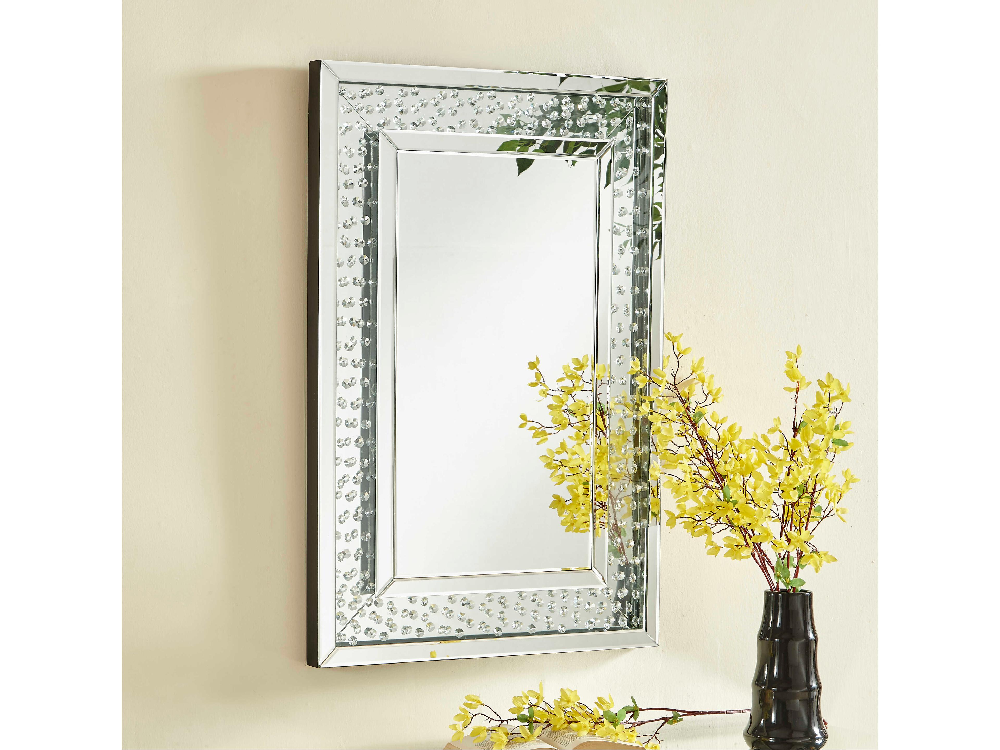 Elegant Lighting Sparkle Clear Wall Mirror
