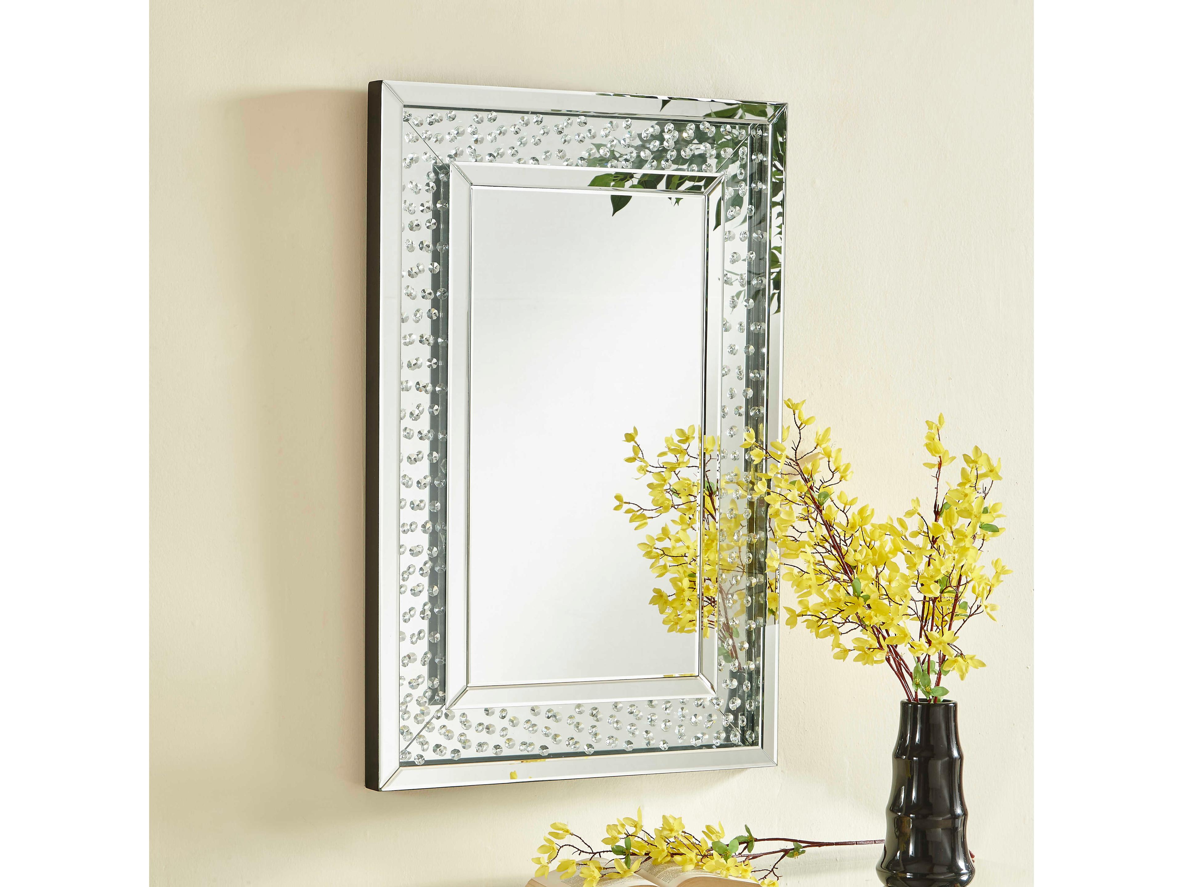 Elegant Lighting Sparkle Clear Wall Mirror