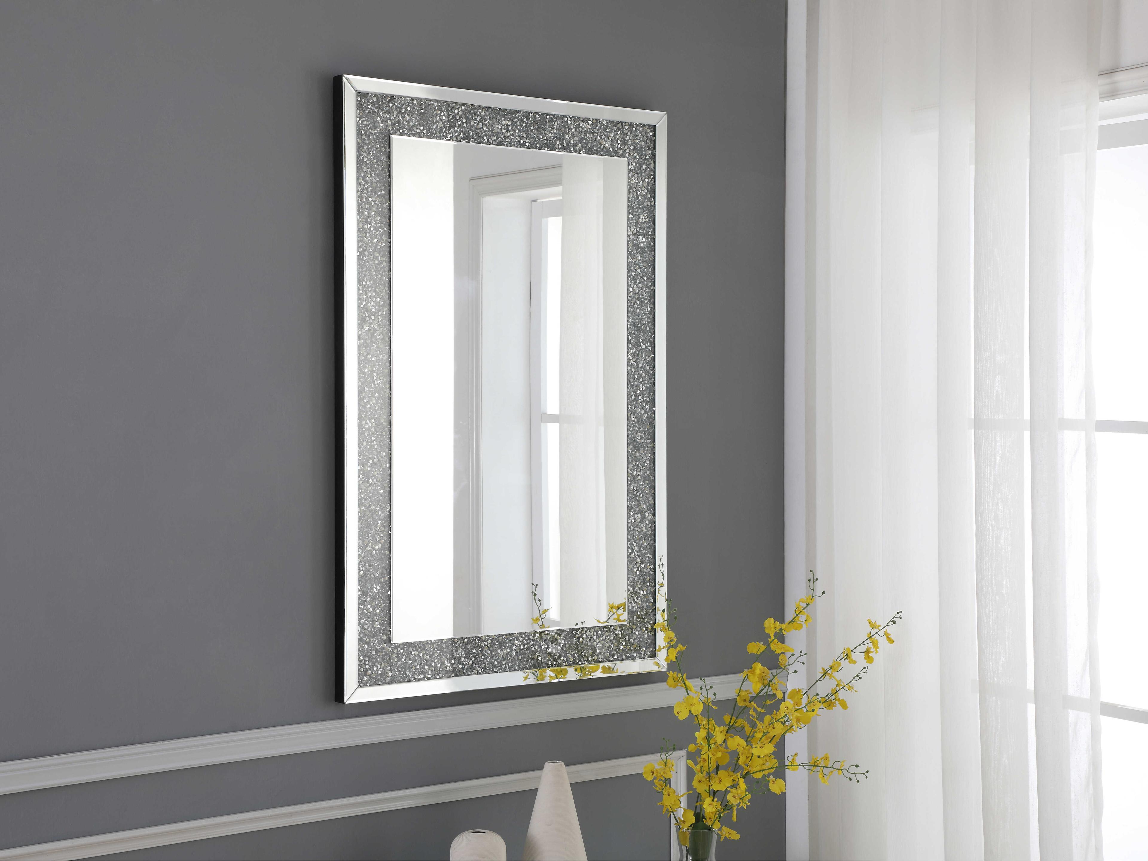 Elegant Lighting Modern Clear Mirror Wall