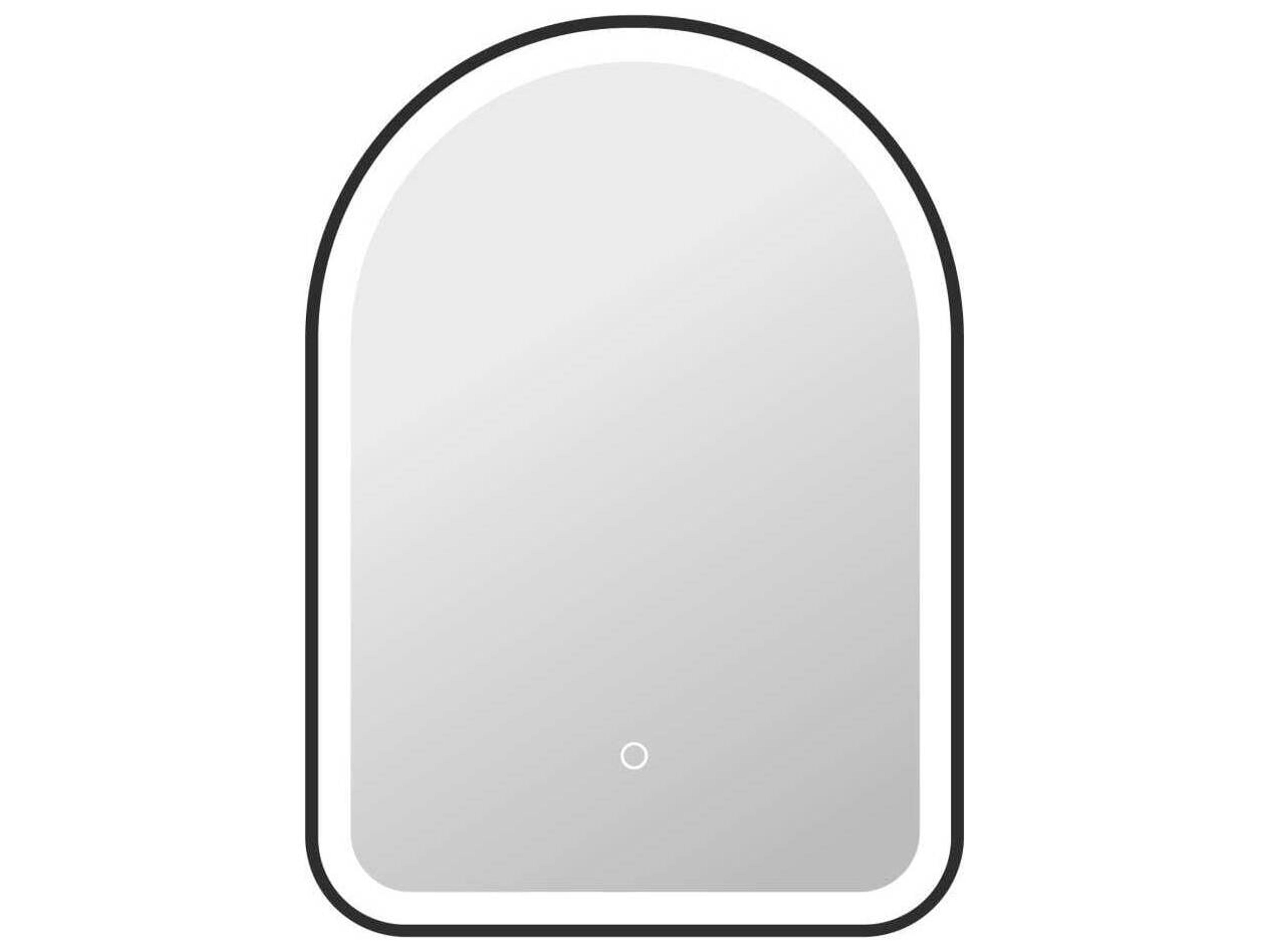 Harmoni Black Arch Wall Mirror