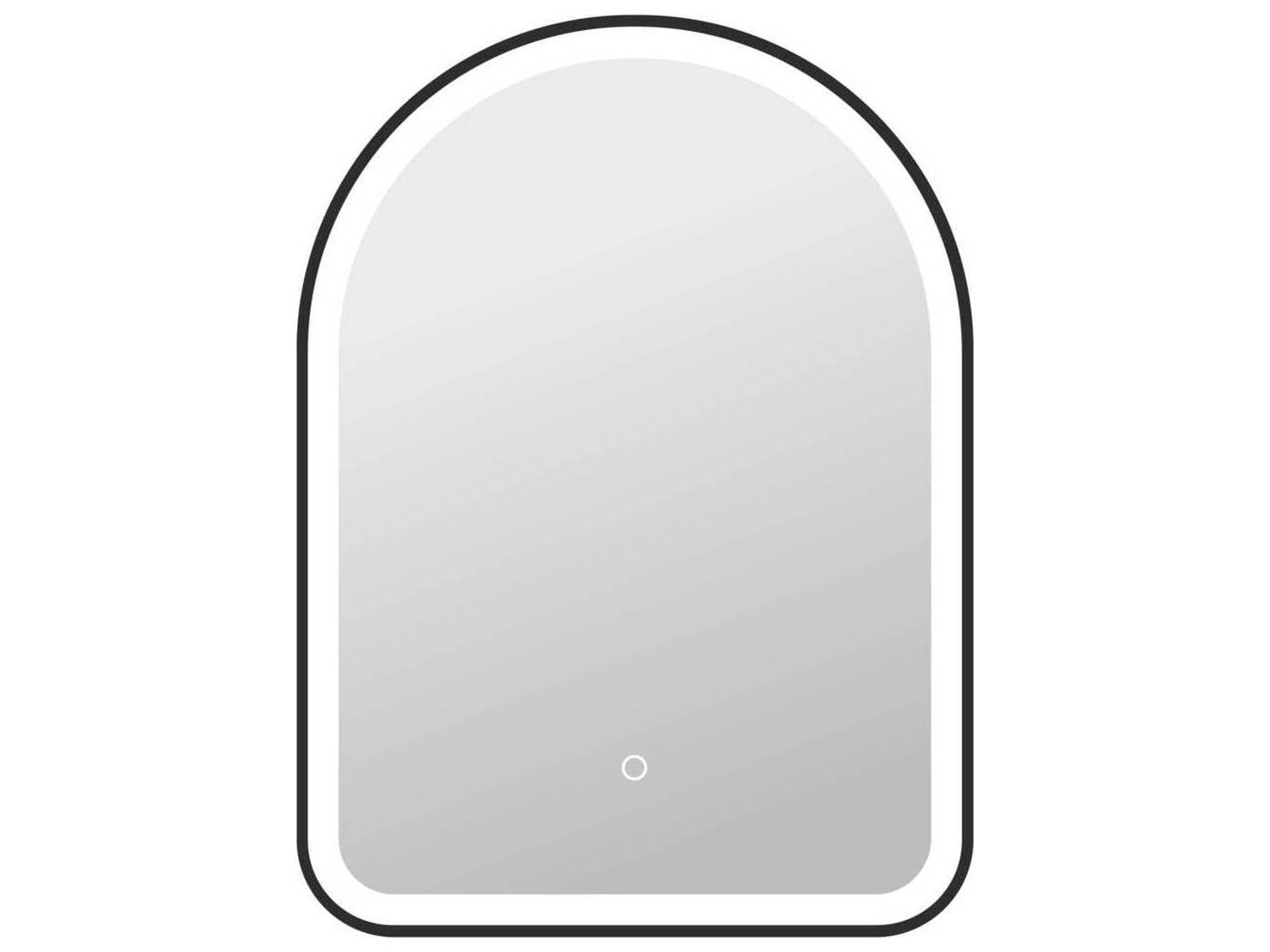 Harmoni Black Arch Wall Mirror