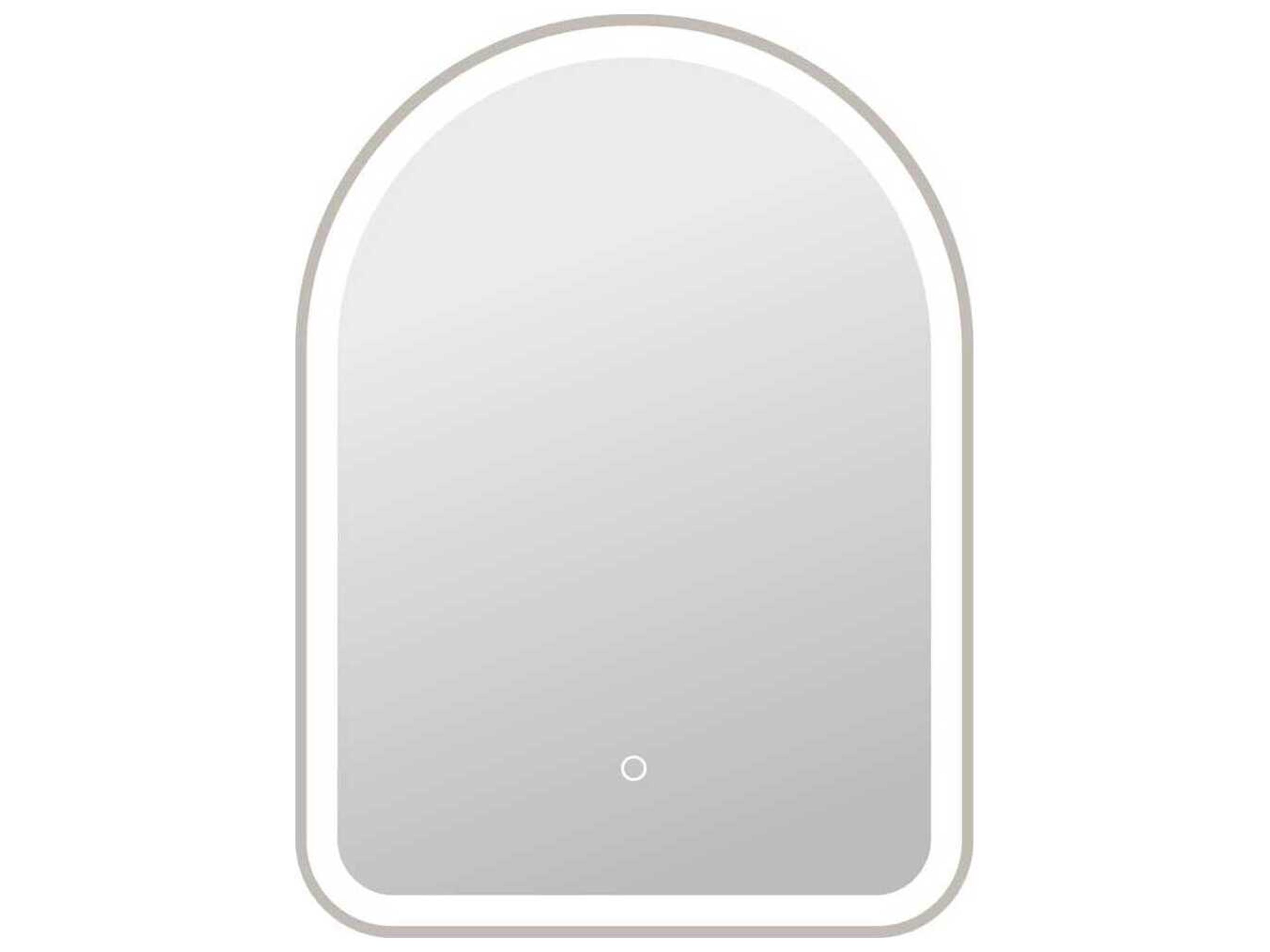 Harmoni Silver Arch Wall Mirror