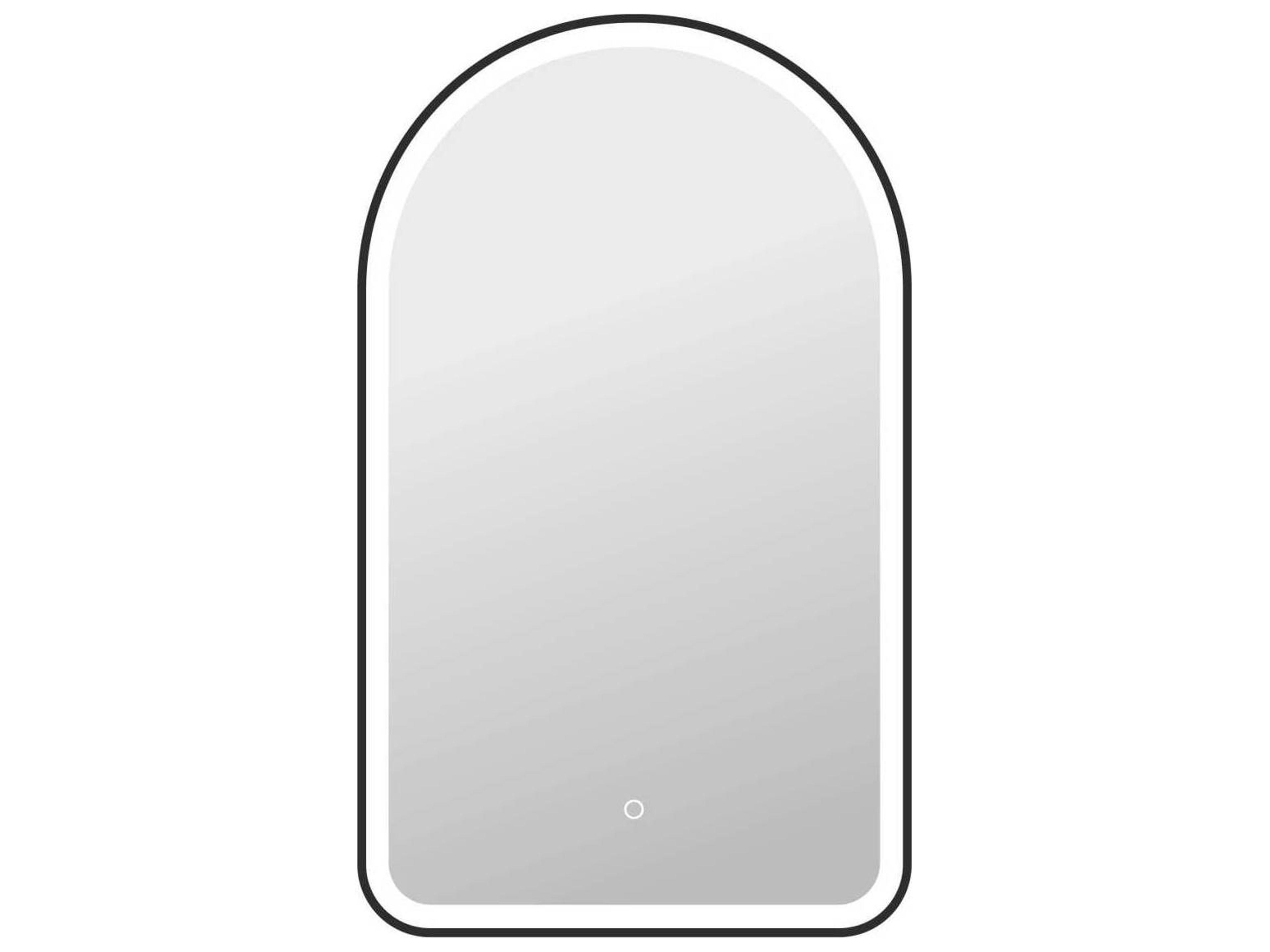 Harmoni Black Arch Wall Mirror