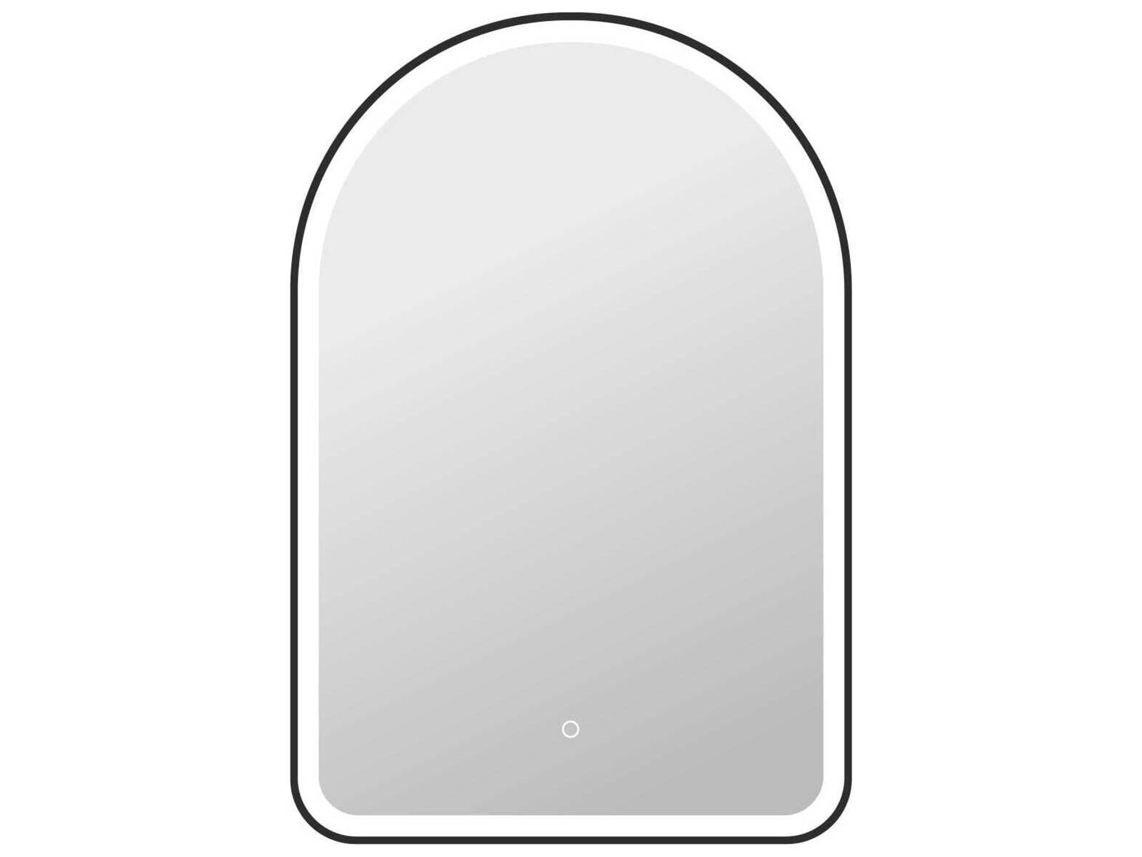 Harmoni Black Arch Wall Mirror