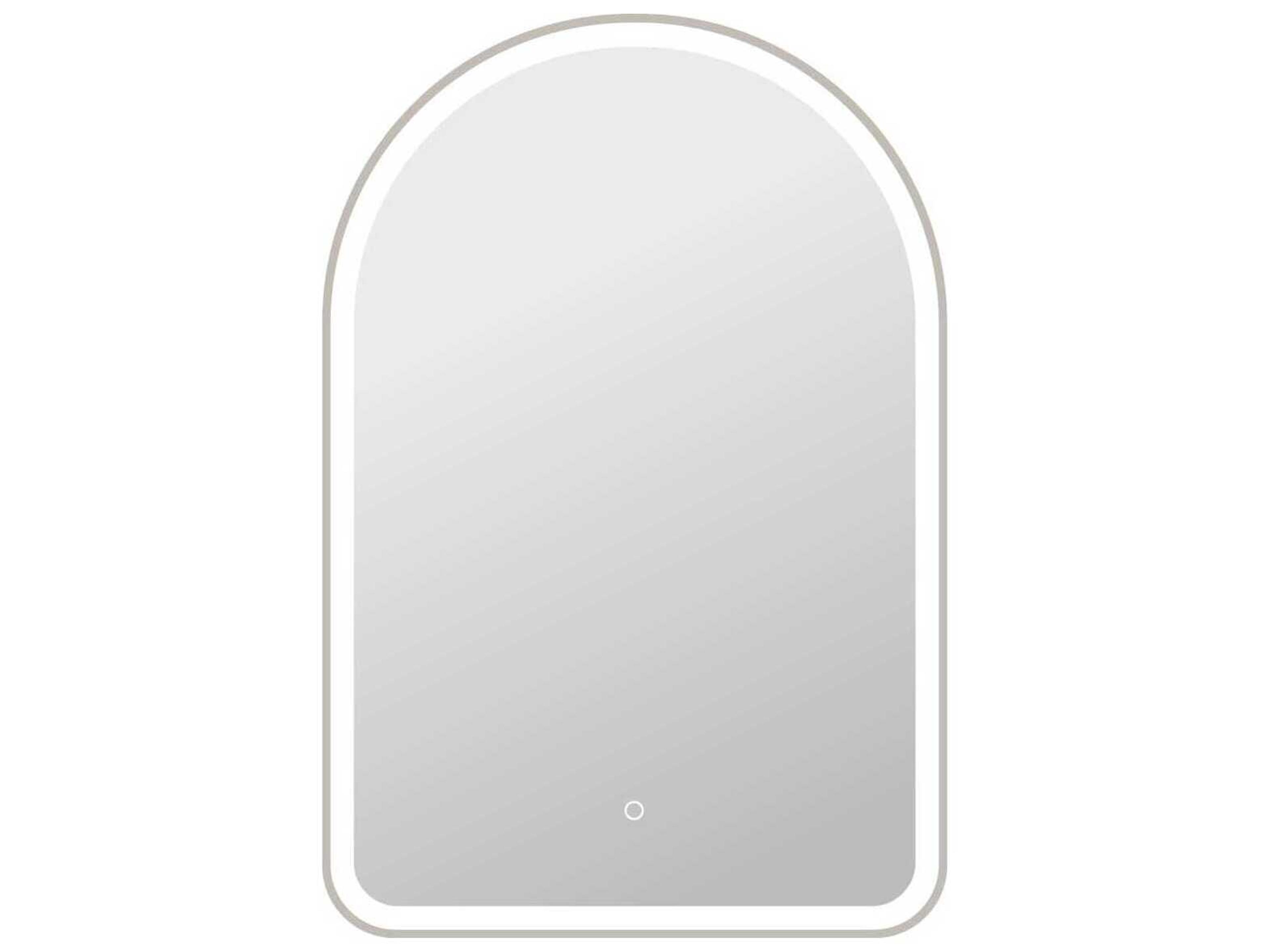 Harmoni Silver Arch Wall Mirror