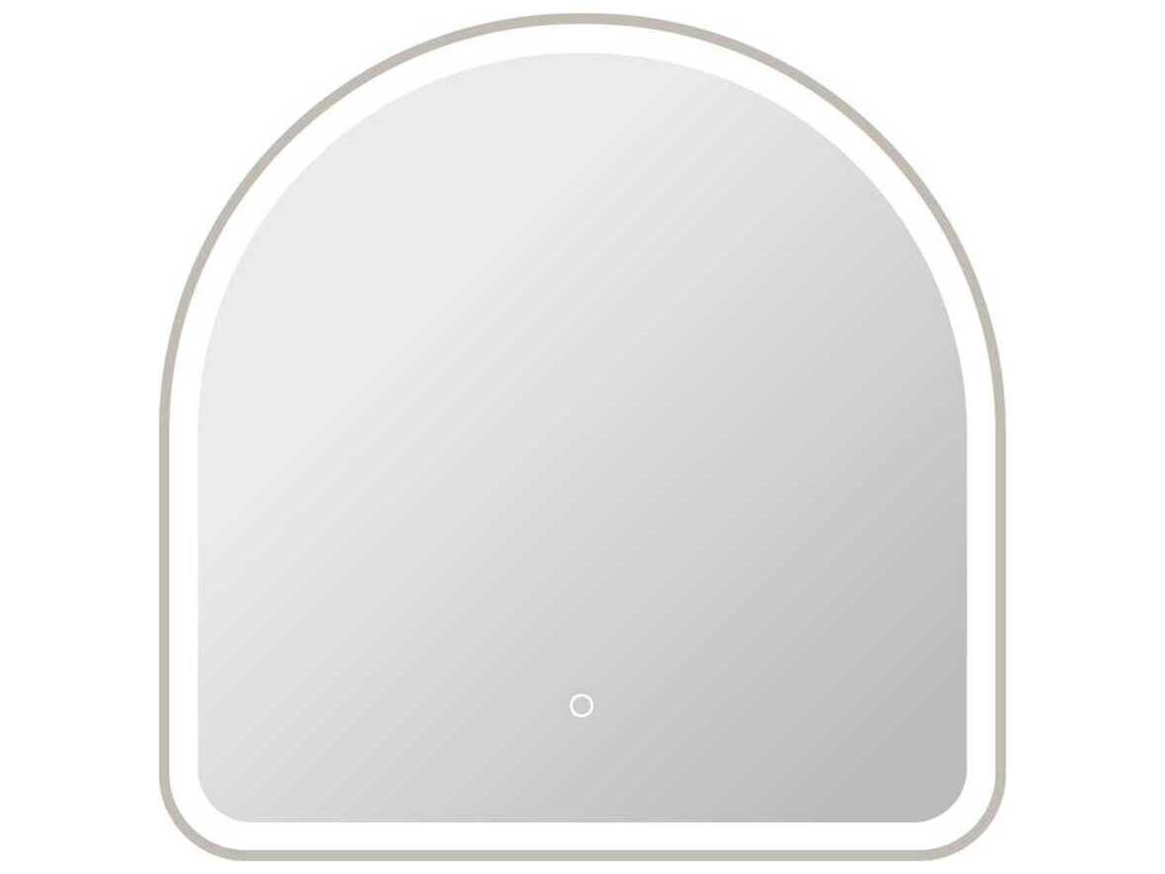 Harmoni Silver Arch Wall Mirror