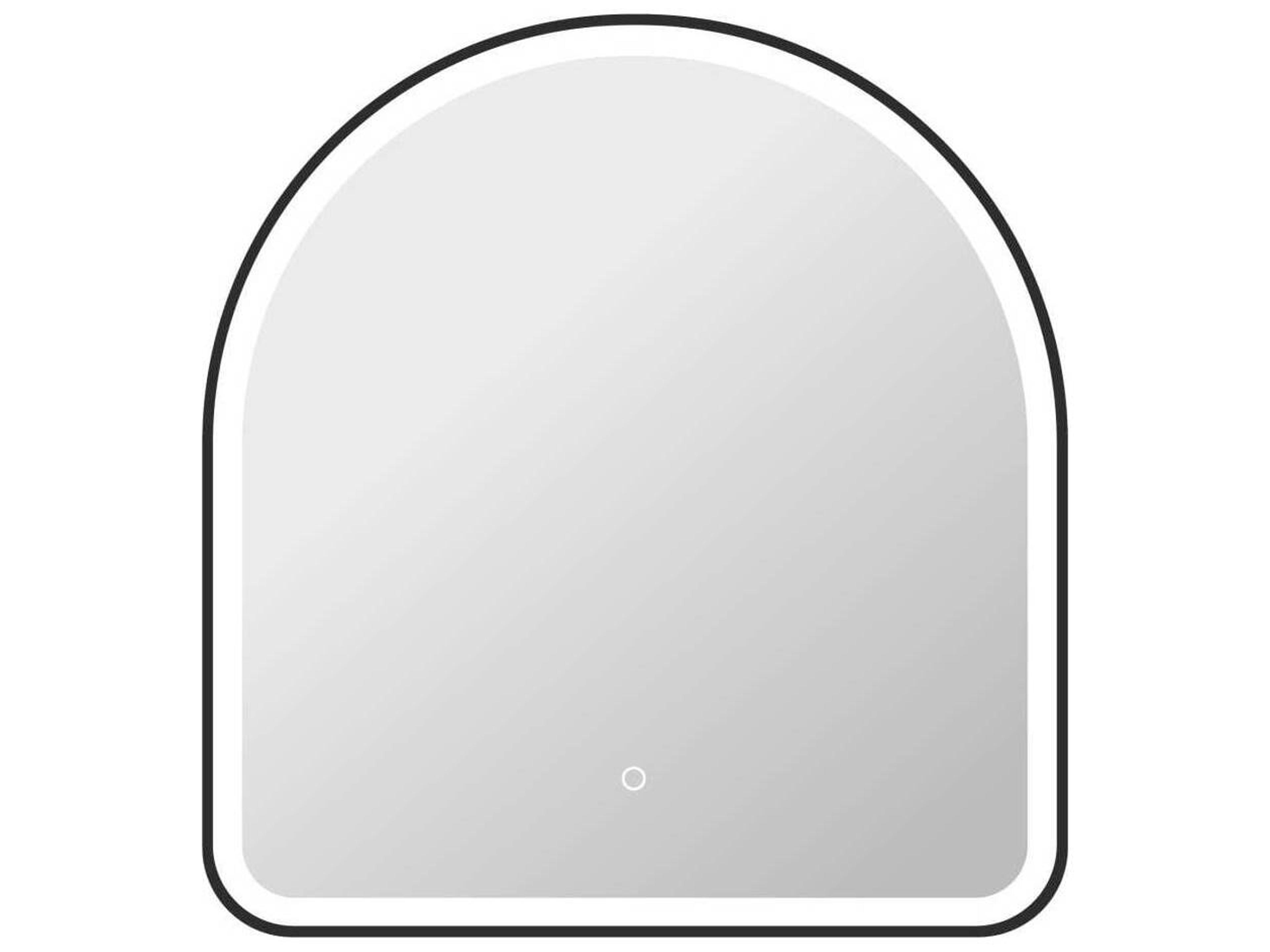 Harmoni Black Arch Wall Mirror