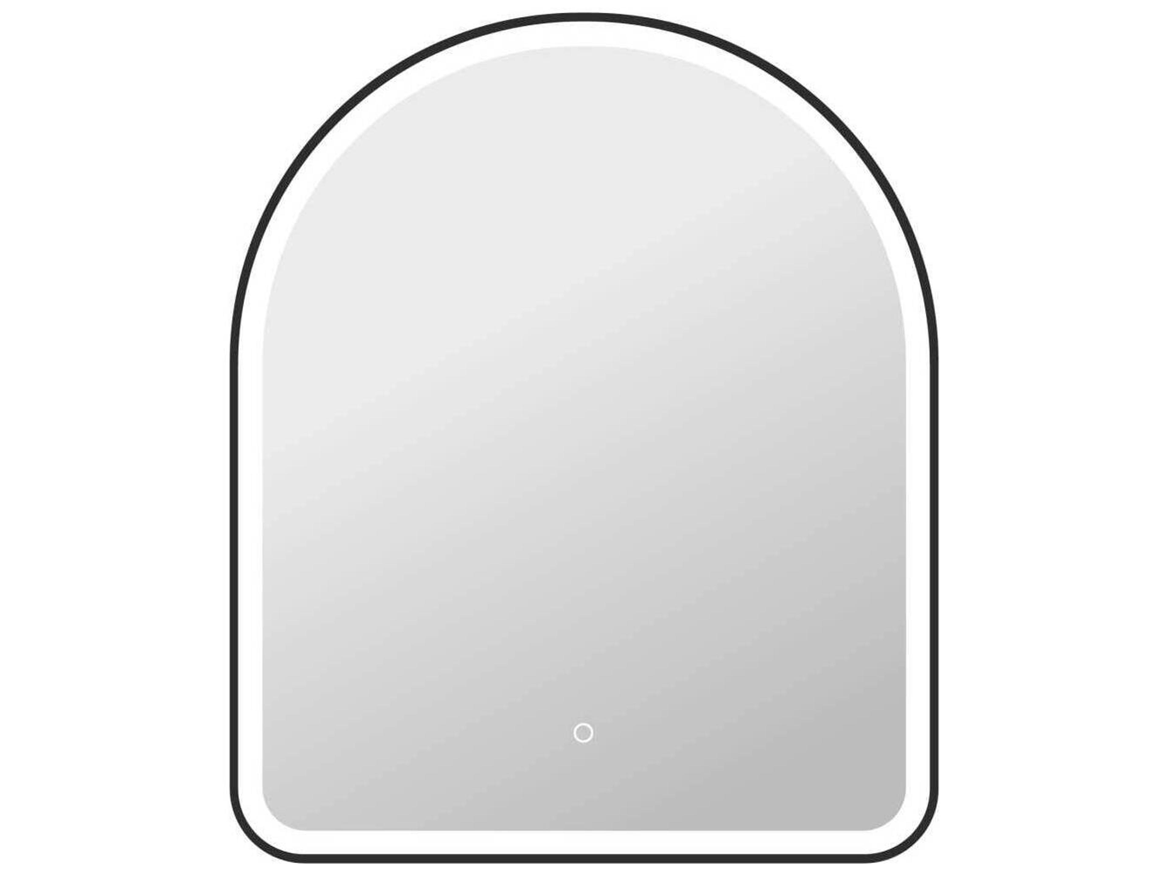 Harmoni Black Arch Wall Mirror