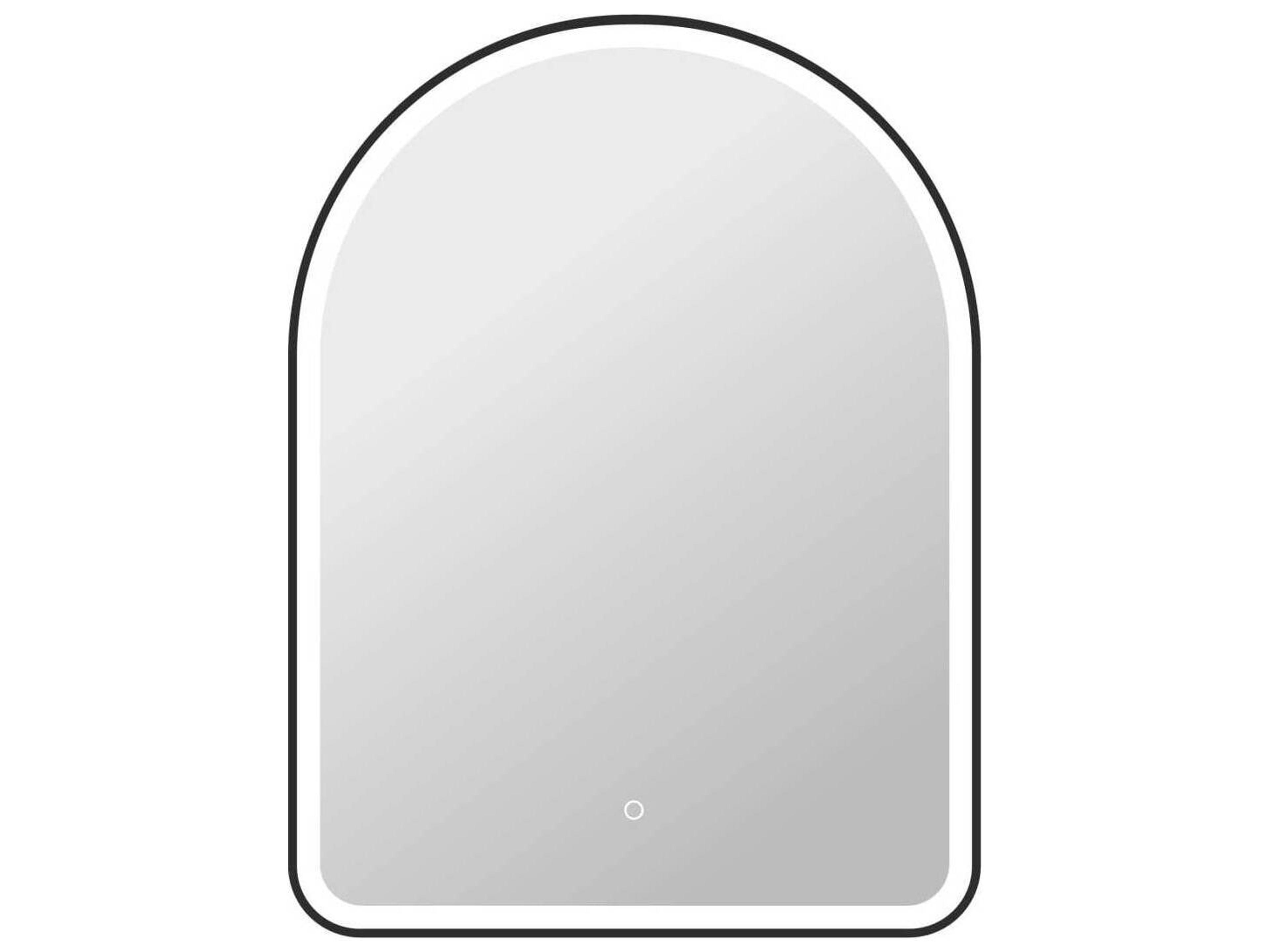 Harmoni Black Arch Wall Mirror