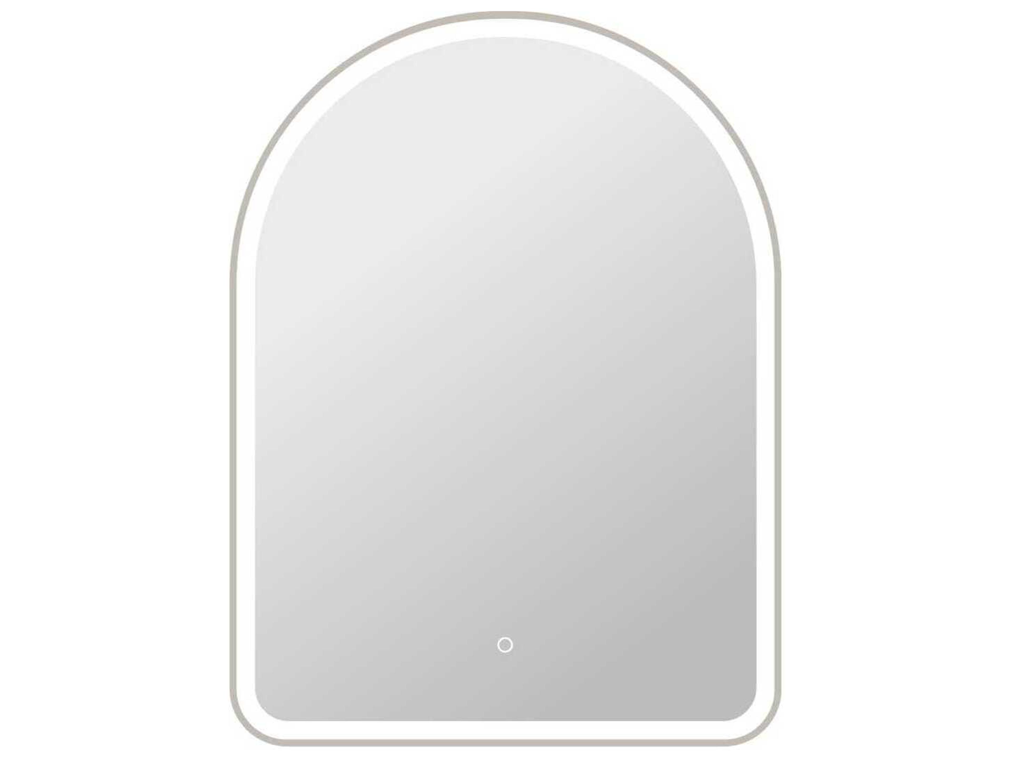 Harmoni Silver Arch Wall Mirror