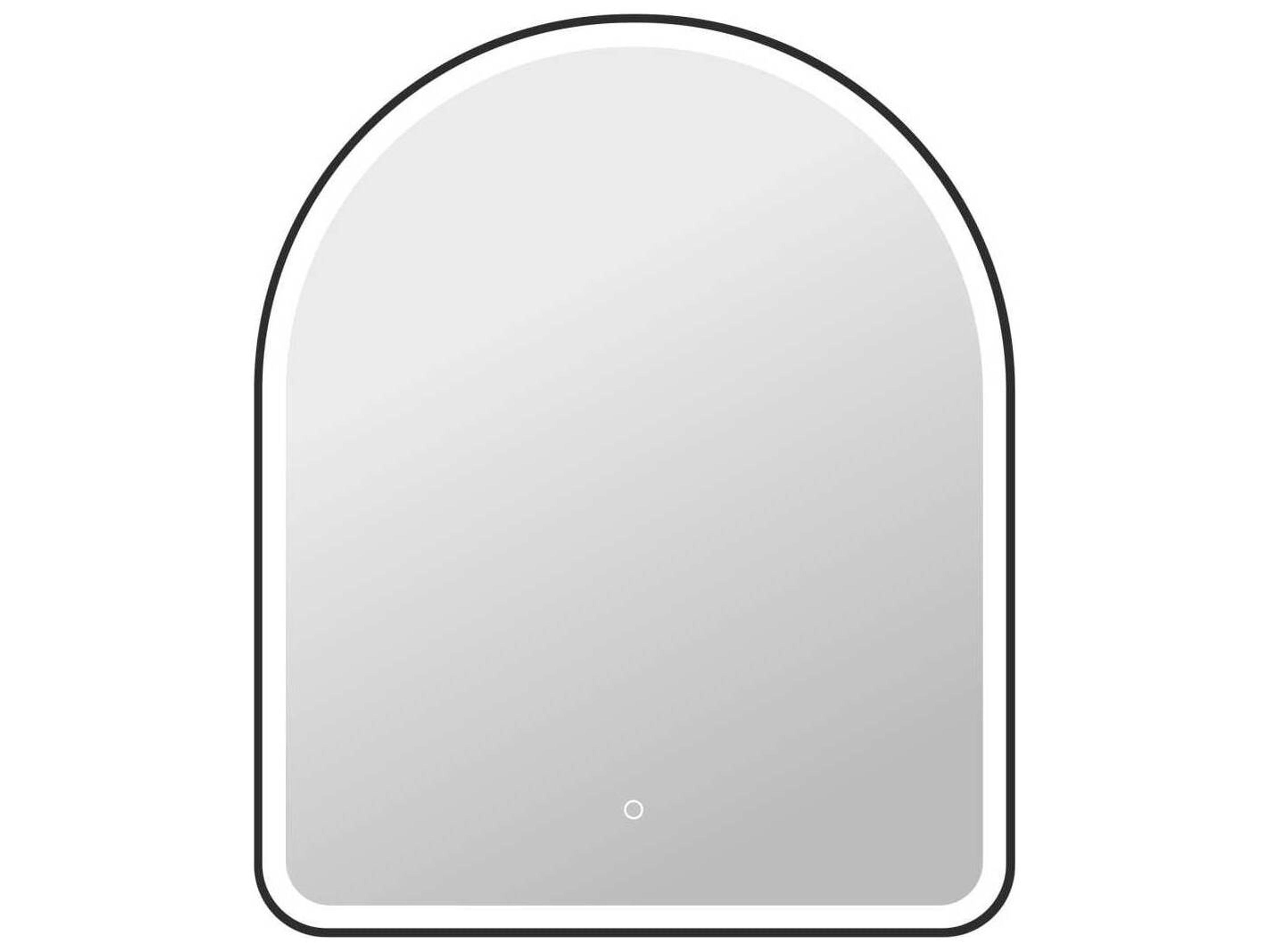 Harmoni Black Arch Wall Mirror