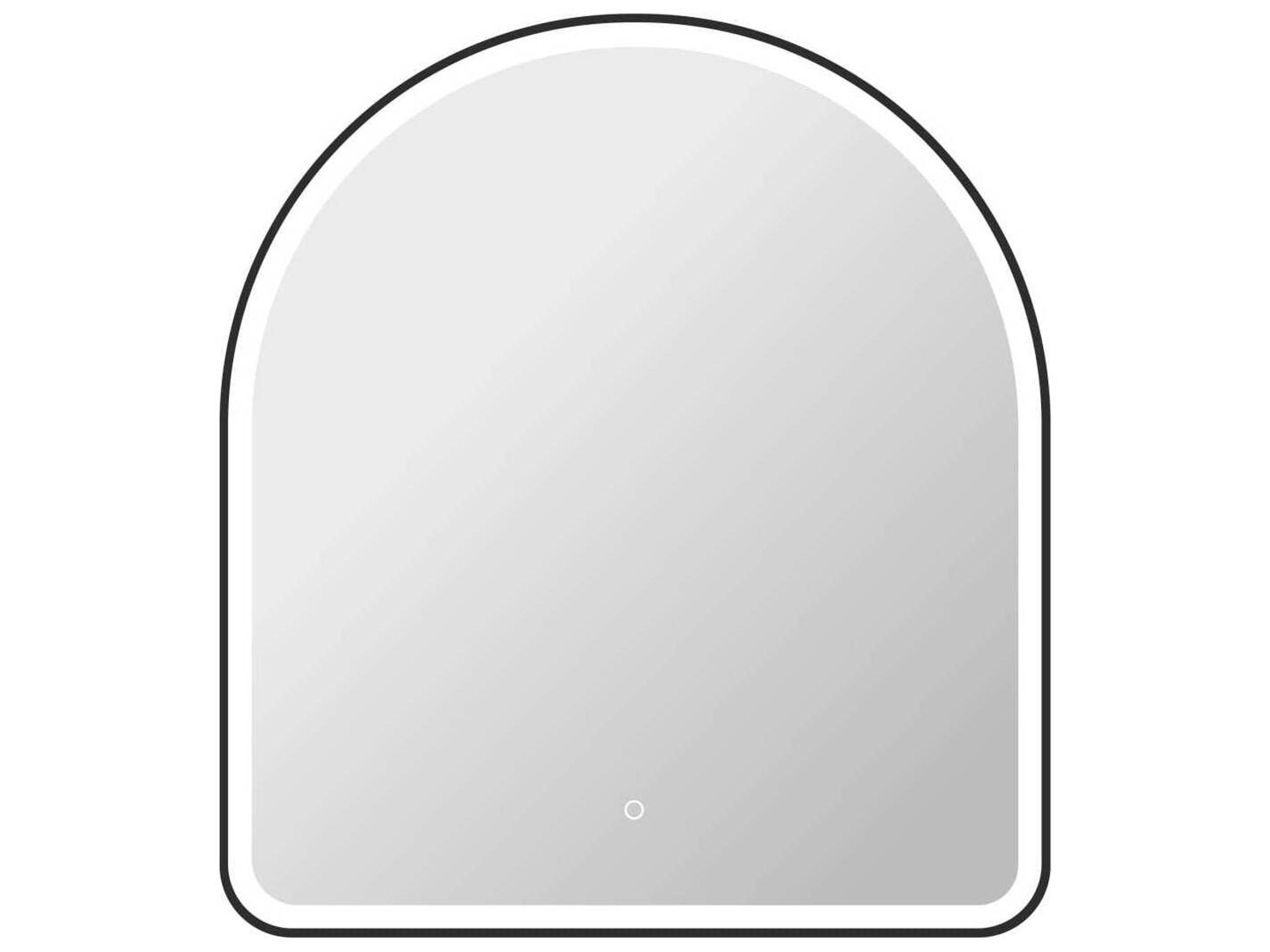 Harmoni Black Arch Wall Mirror