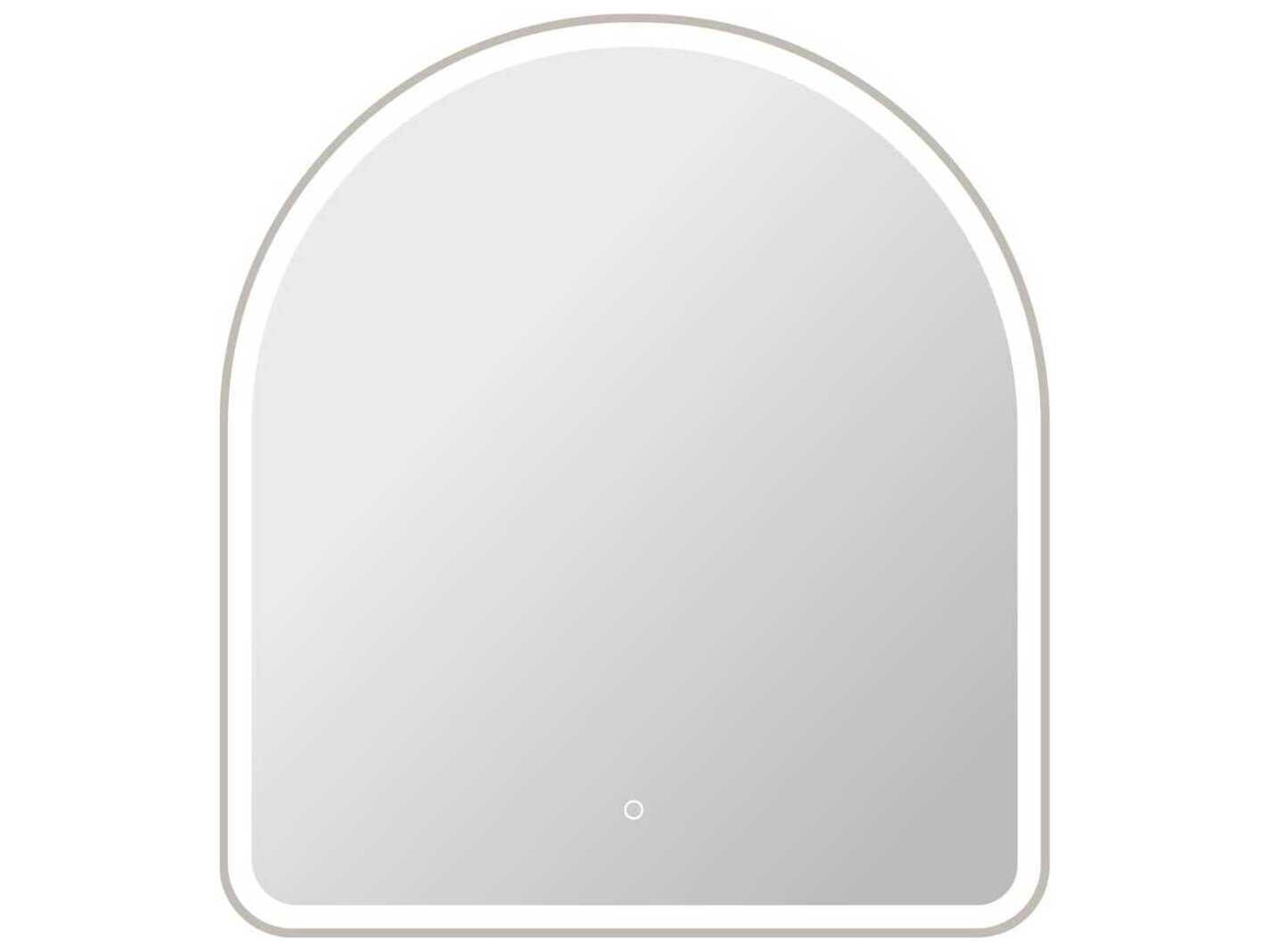 Harmoni Silver Arch Wall Mirror