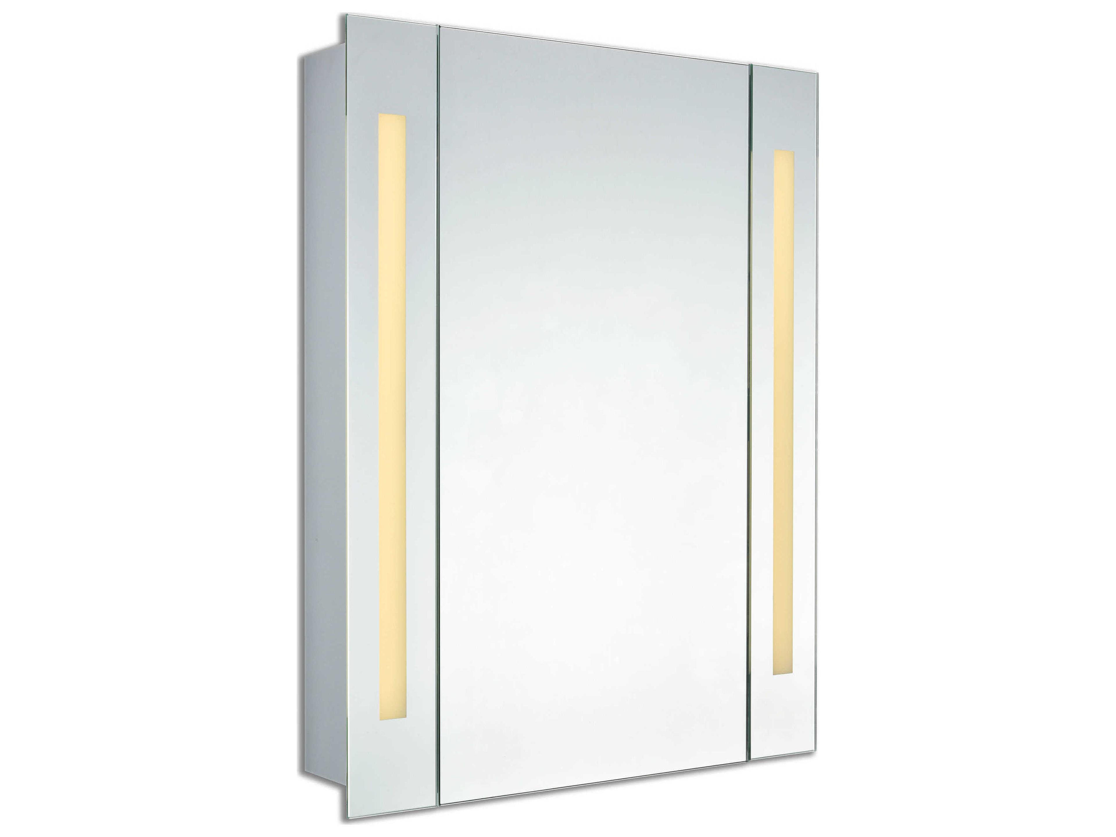 Elegant Lighting Elixir Silver Powder Coating Wall Mirror