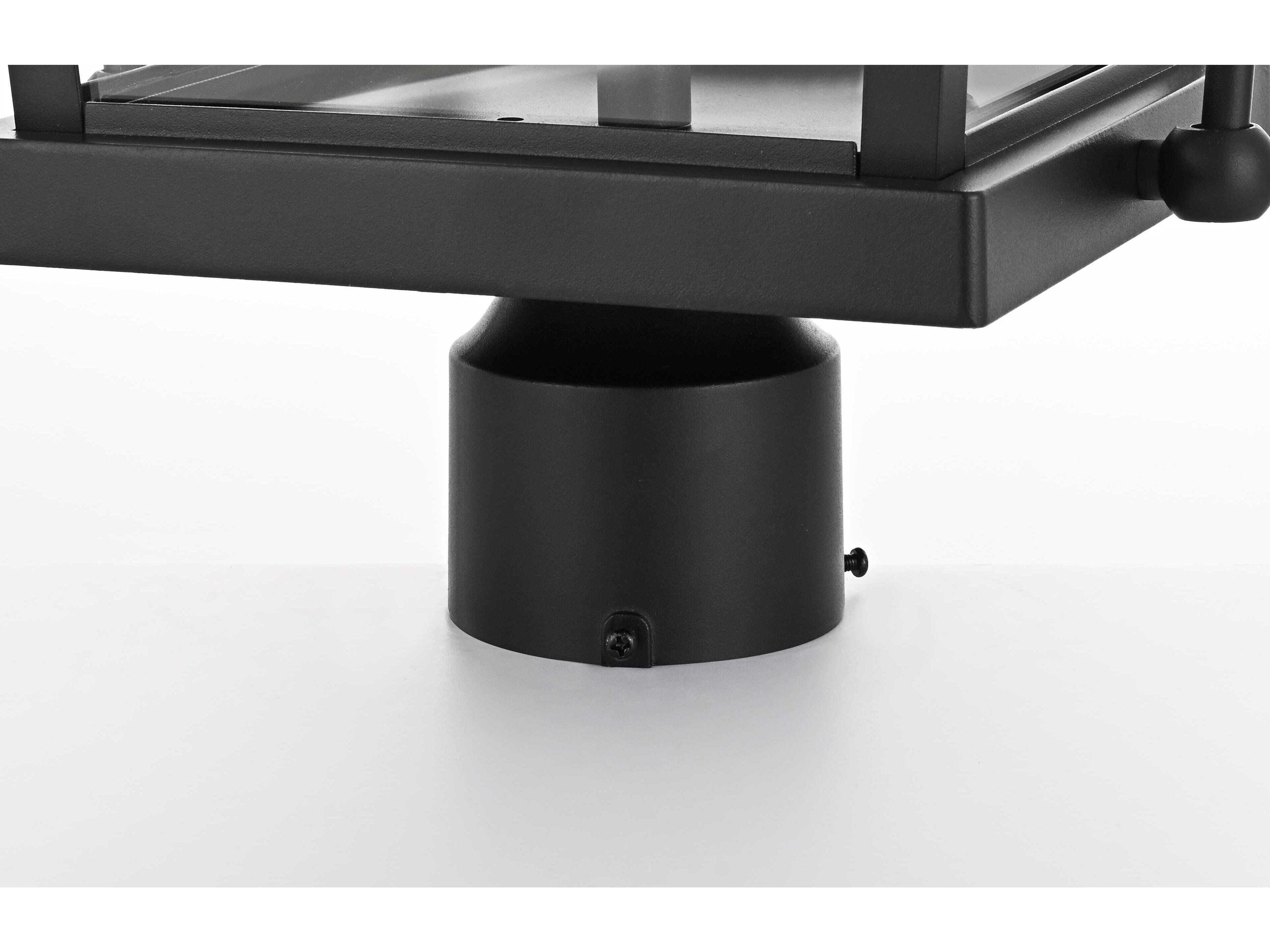 Elegant Lighting Luz 3-Light Outdoor Post Light