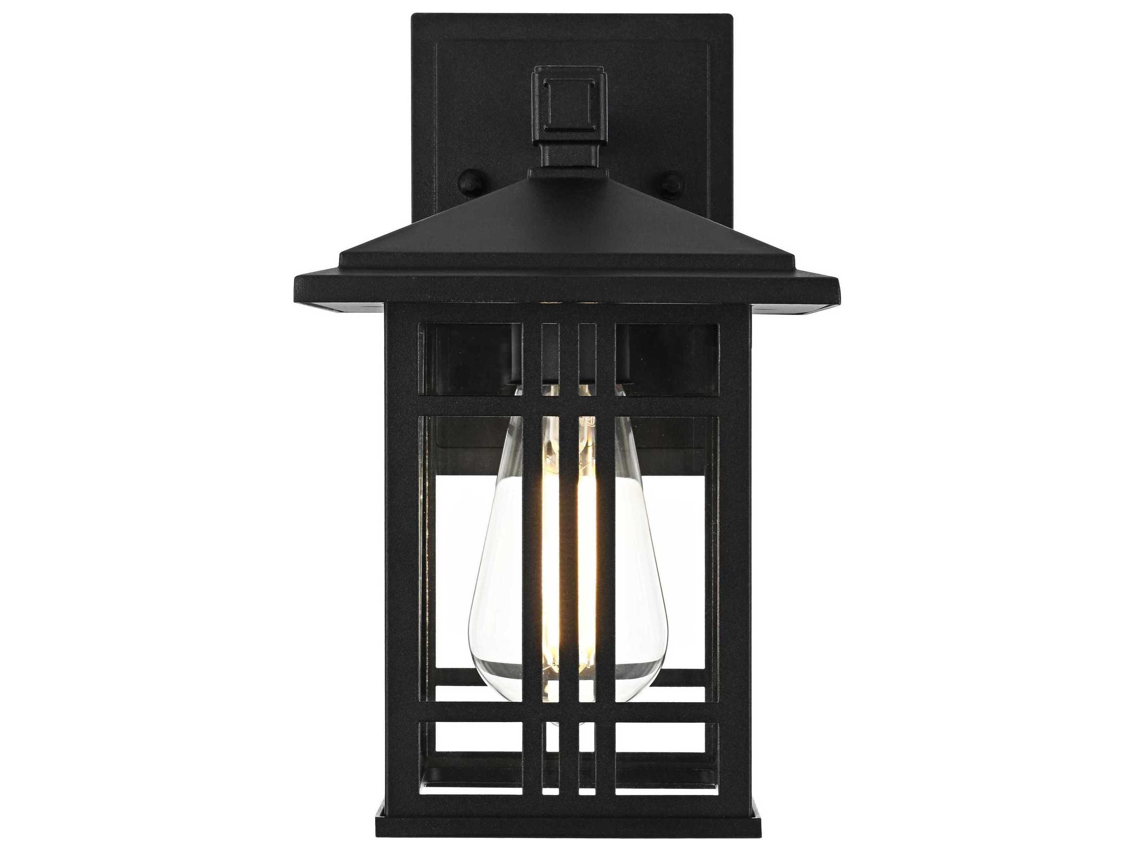 Elegant Lighting Harley 1-Light Outdoor Wall Light