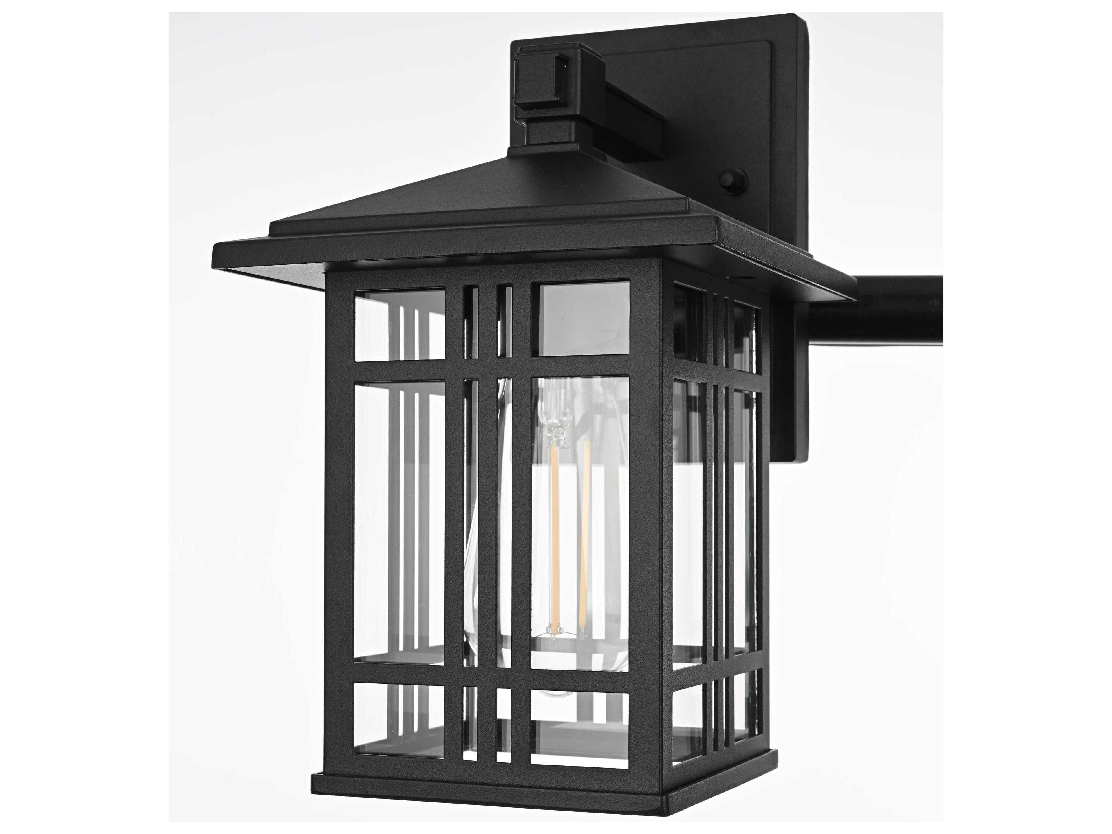 Elegant Lighting Harley 1-Light Outdoor Wall Light